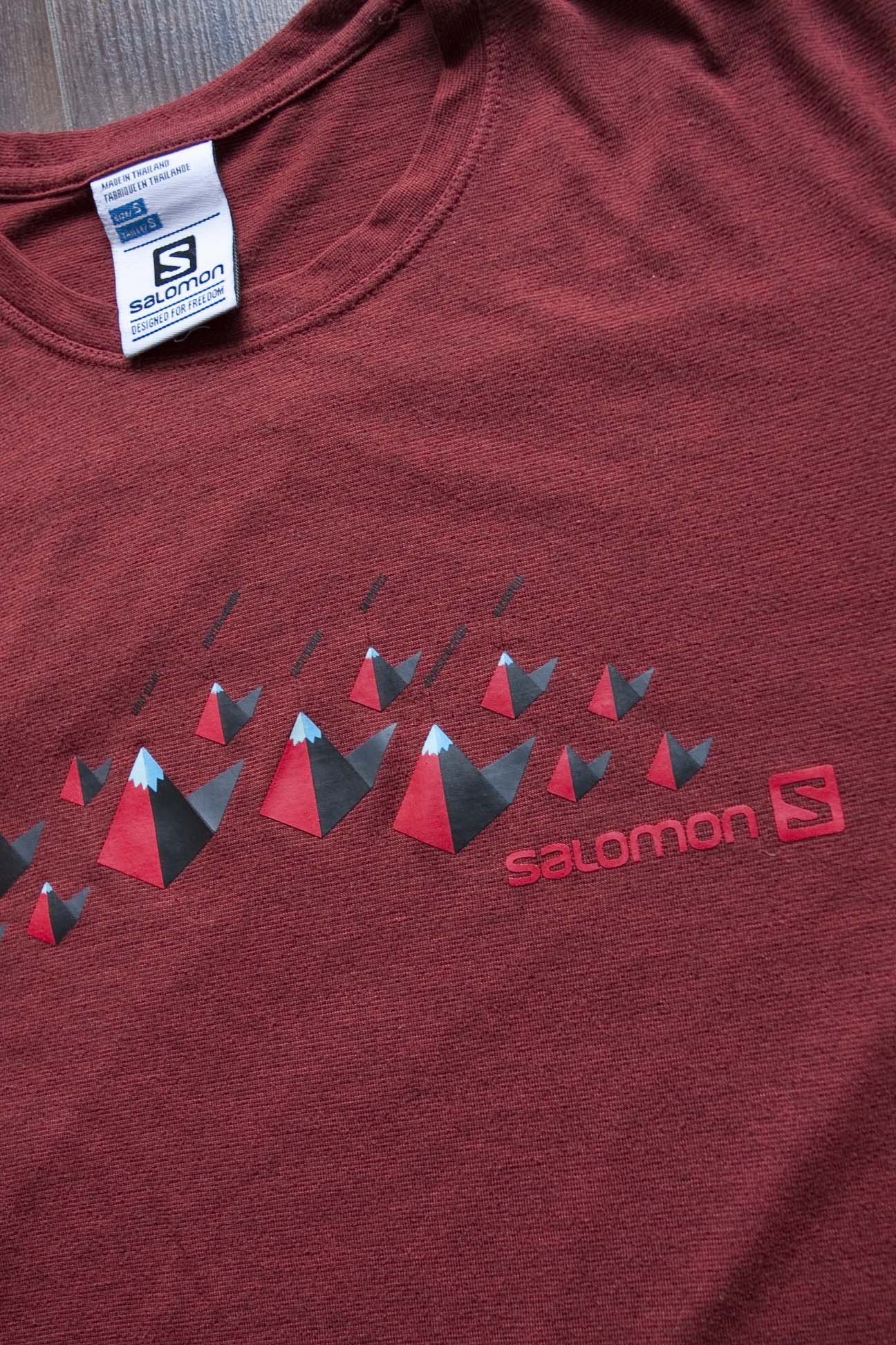 Salomon ** Salomon T Shirt Polyester Size S Size US S / EU 44-46 / 1 - 2 Thumbnail
