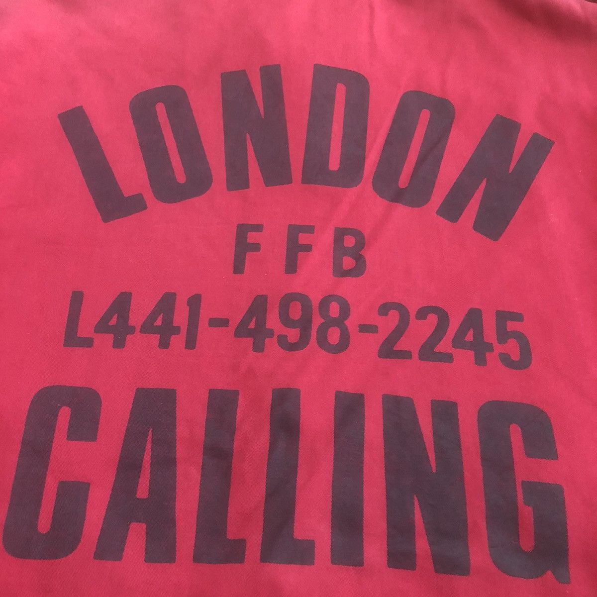 45rpm Vintage London Calling 45 RPM Jacket Punk Red The Clash Size US M / EU 48-50 / 2 - 3 Thumbnail