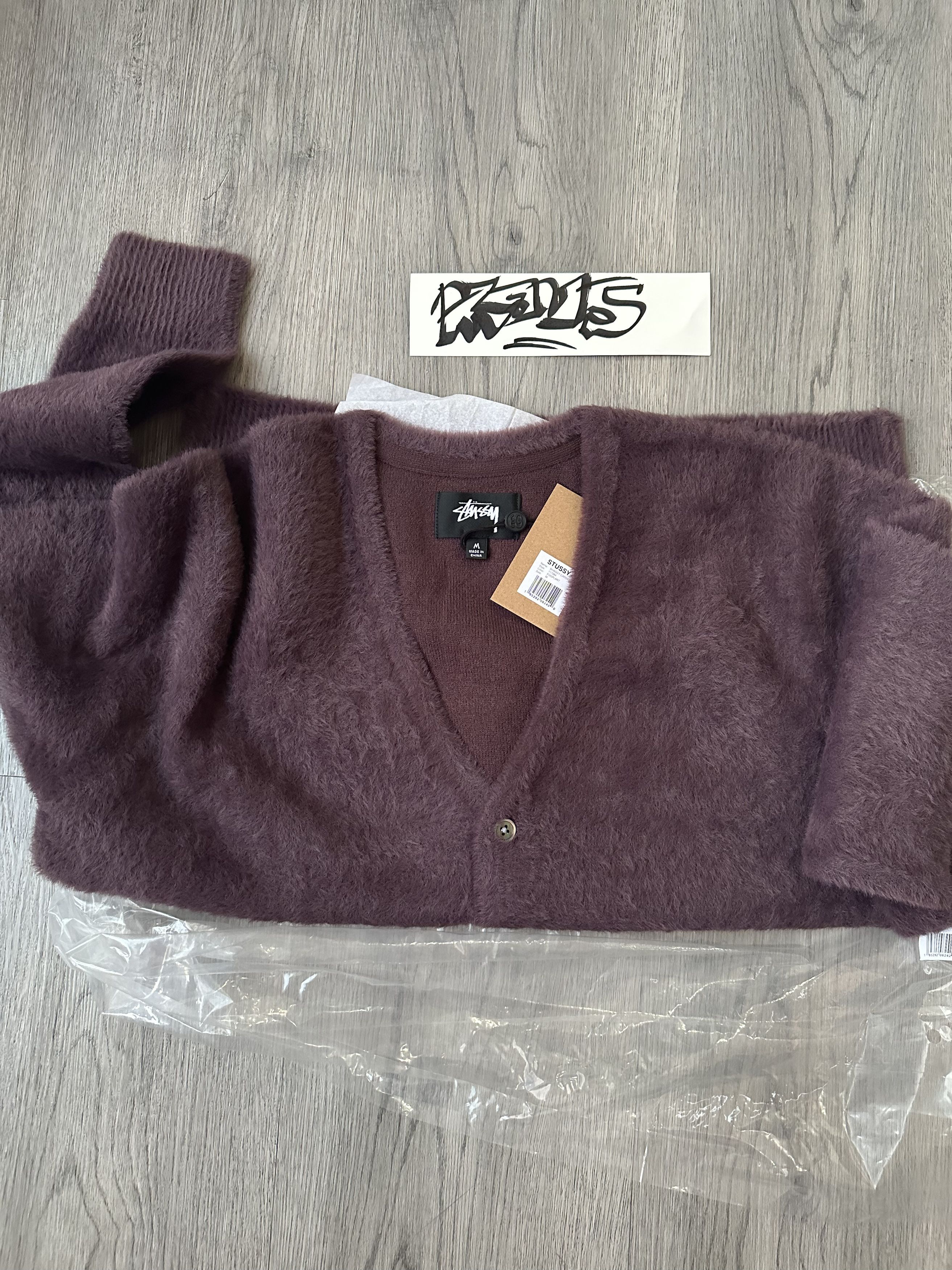 Stussy Shaggy Cardigan | Grailed Stussy Shaggy Cardigan | Grailed