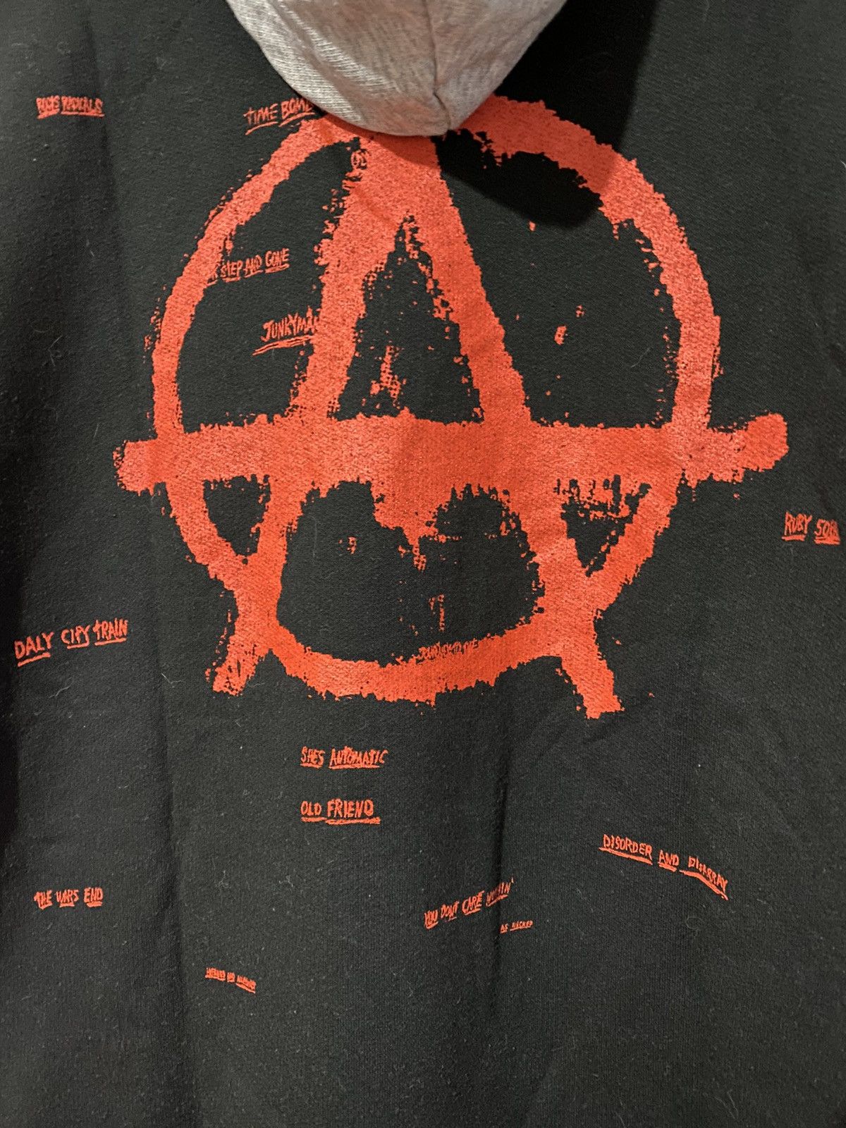 Vintage Rancid 90s Hoodie Punk Size US XL / EU 56 / 4 - 4 Thumbnail