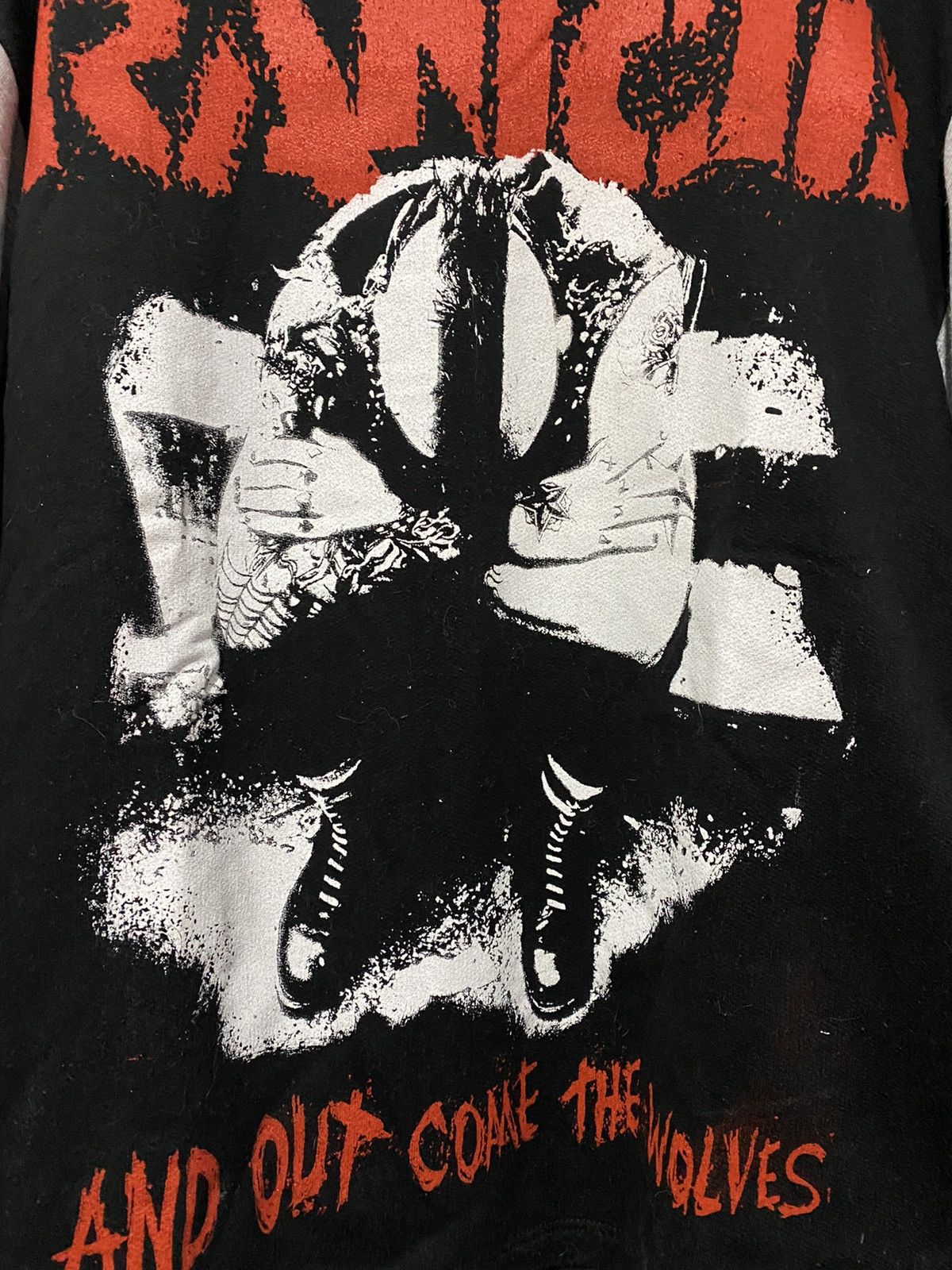 Vintage Rancid 90s Hoodie Punk Size US XL / EU 56 / 4 - 3 Thumbnail