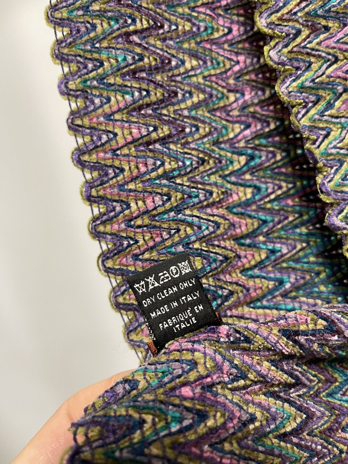 Missoni Missoni scarf FOULARD VINTAGE luxury scarve rare Size ONE SIZE - 5 Thumbnail