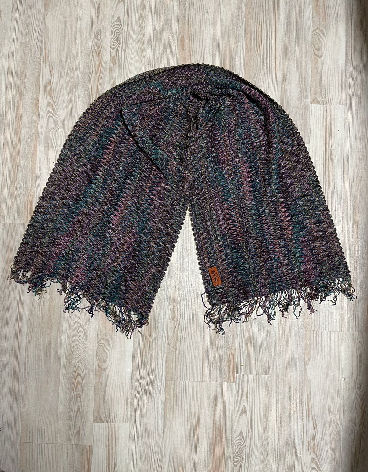 Missoni Missoni scarf FOULARD VINTAGE luxury scarve rare Size ONE SIZE - 1 Thumbnail