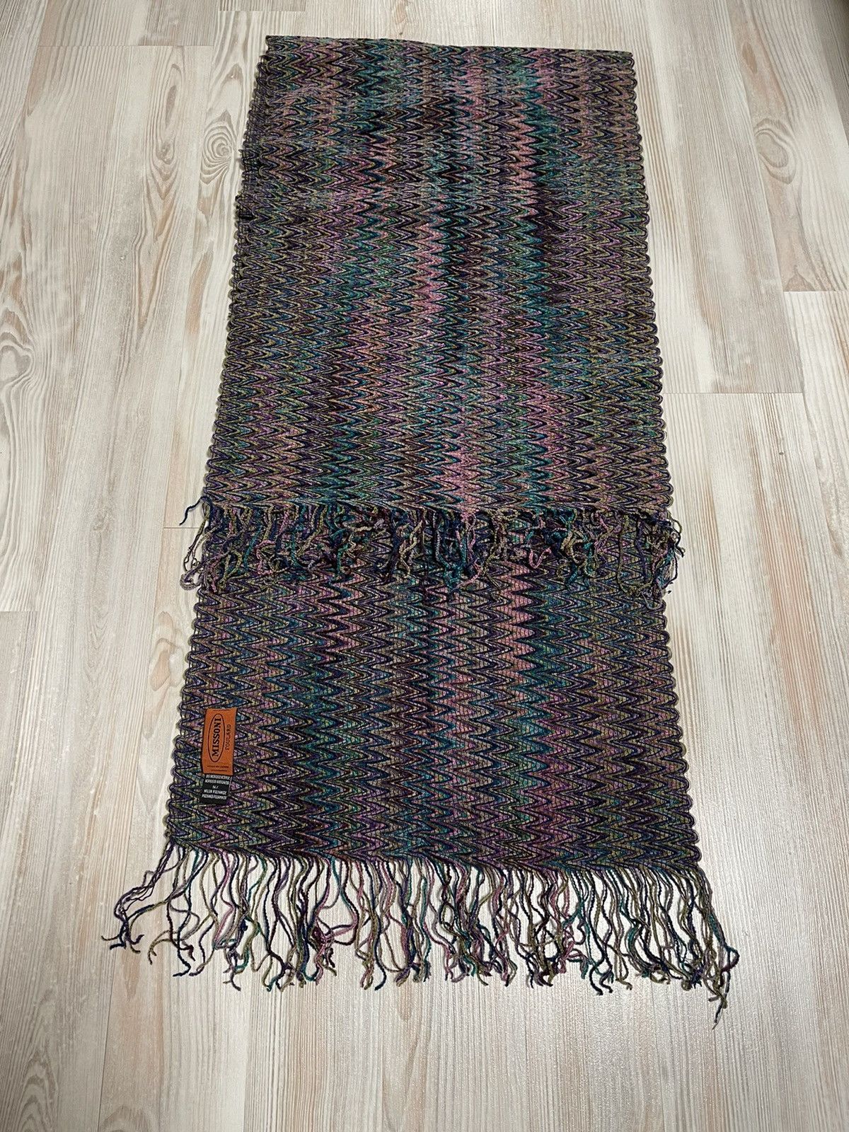 Missoni Missoni scarf FOULARD VINTAGE luxury scarve rare Size ONE SIZE - 7 Thumbnail