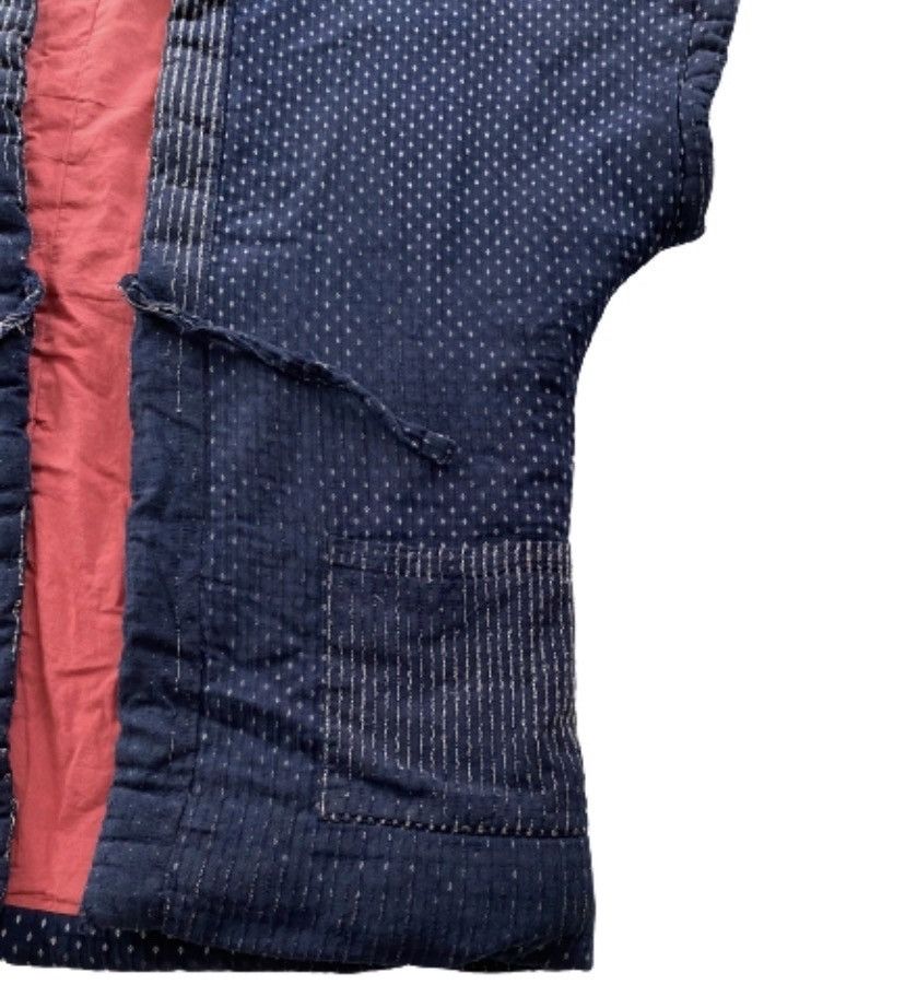 Blue Blue Japan × Japanese Brand Vintage 🇯🇵Kimono style kapital Pachwork Kimono Jacket Size US L / EU 52-54 / 3 - 6 Thumbnail