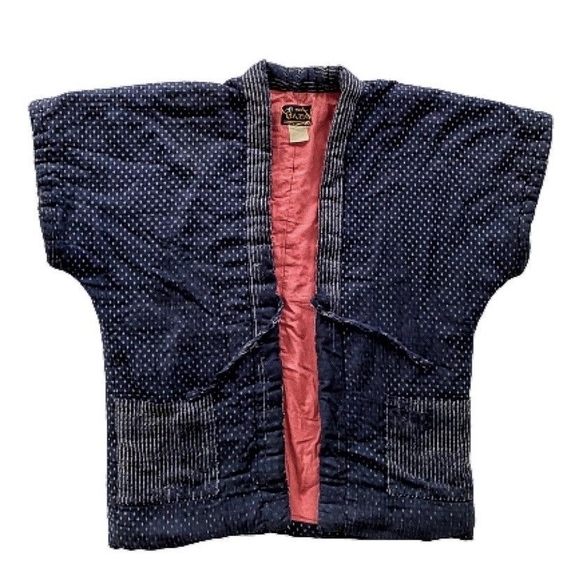Blue Blue Japan × Japanese Brand Vintage 🇯🇵Kimono style kapital Pachwork Kimono Jacket Size US L / EU 52-54 / 3 - 1 Thumbnail