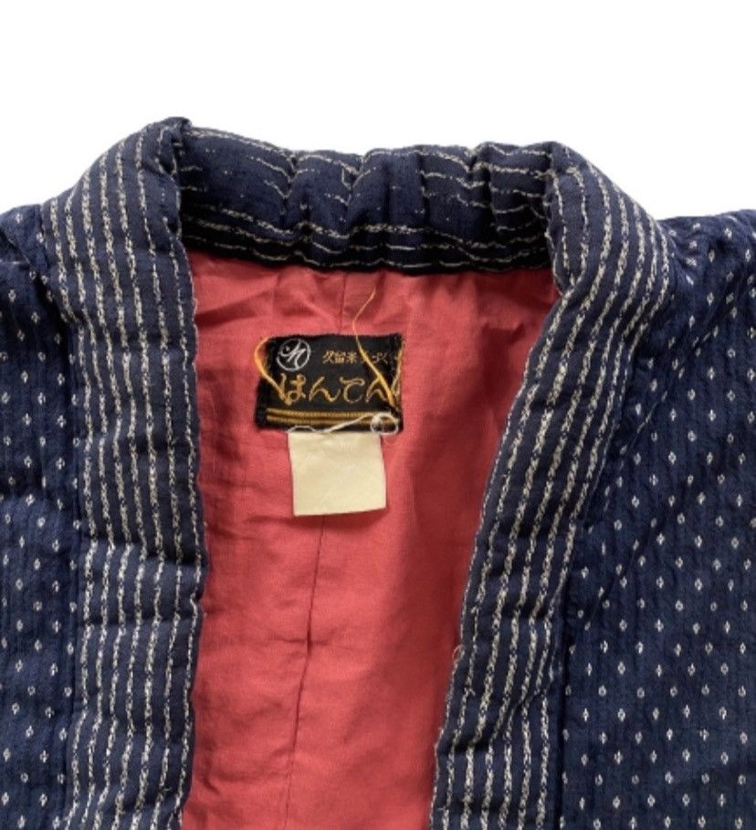 Blue Blue Japan × Japanese Brand Vintage 🇯🇵Kimono style kapital Pachwork Kimono Jacket Size US L / EU 52-54 / 3 - 2 Thumbnail