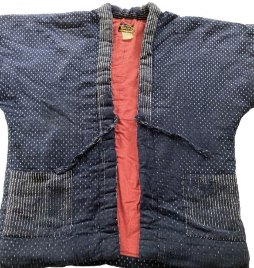 Blue Blue Japan × Japanese Brand Vintage 🇯🇵Kimono style kapital Pachwork Kimono Jacket Size US L / EU 52-54 / 3 - 10 Thumbnail