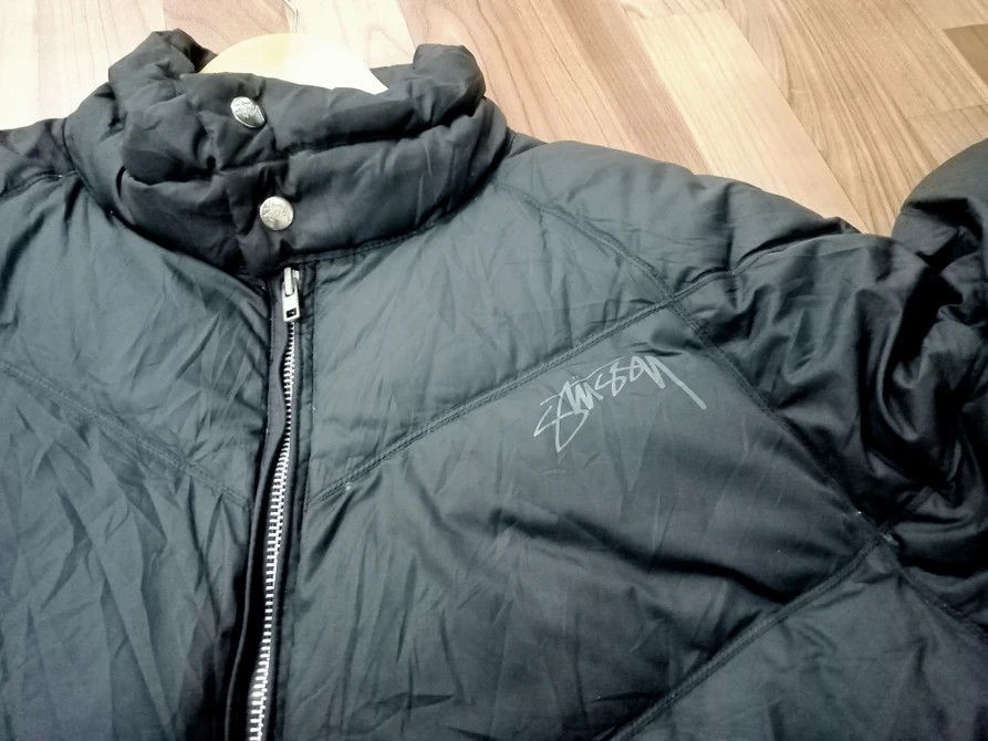 Stussy Distressed Stussy nuptse Down Jacket Size US L / EU 52-54 / 3 - 7 Thumbnail
