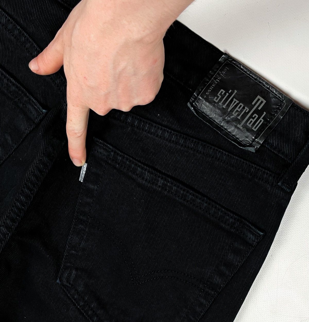 Levi's × Levi's Vintage Clothing × Vintage Levis silver tab vintage 1980 jeans denim pants Size US 32 / EU 48 - 3 Thumbnail