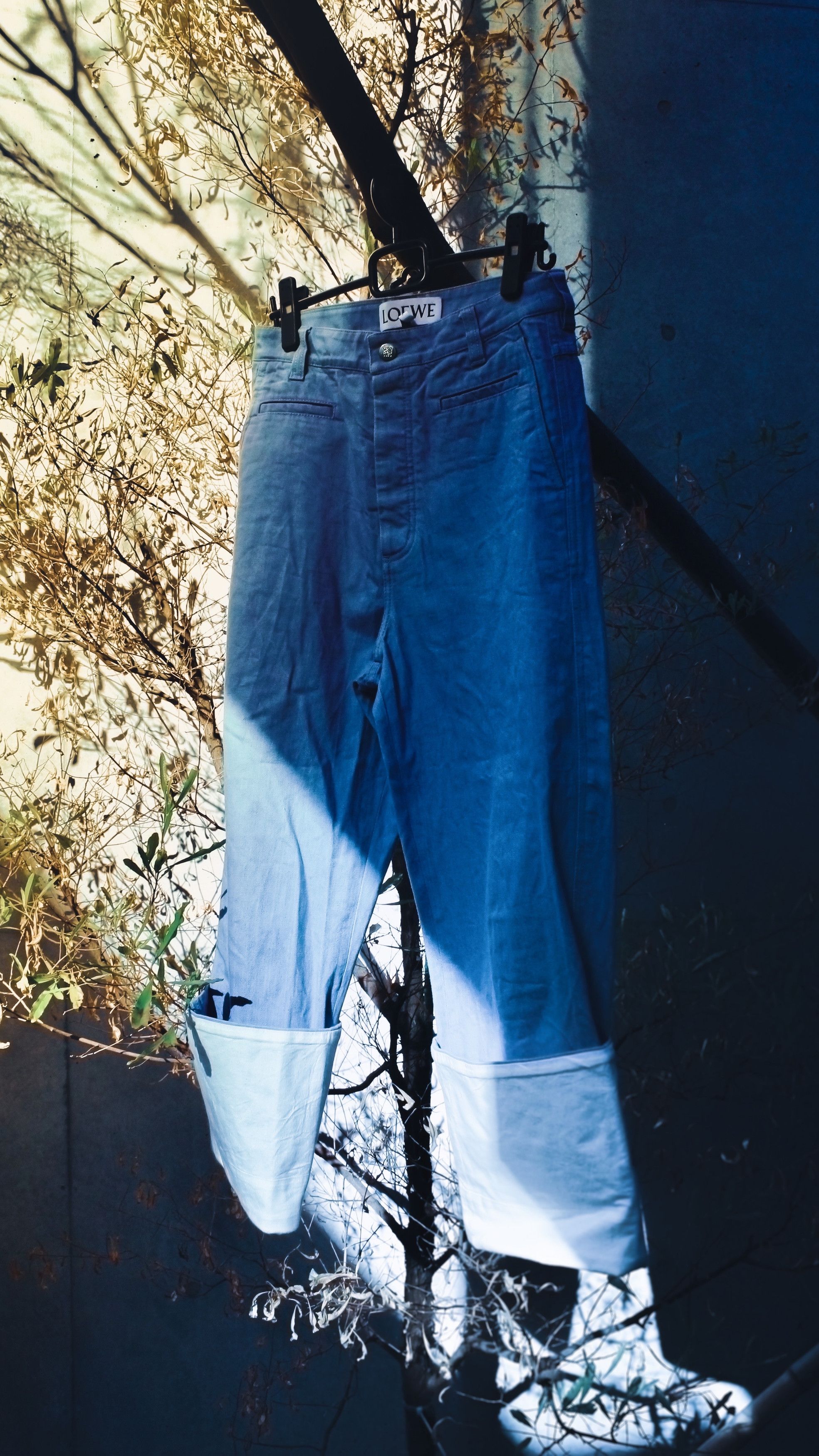 Loewe Fisherman Denim Wide Trousers