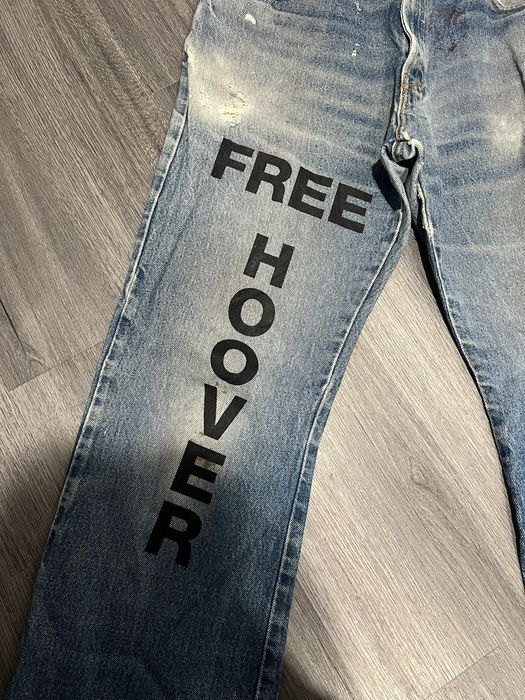 Kanye West Free Hoover Jeans Reworked Levis | Grailed
