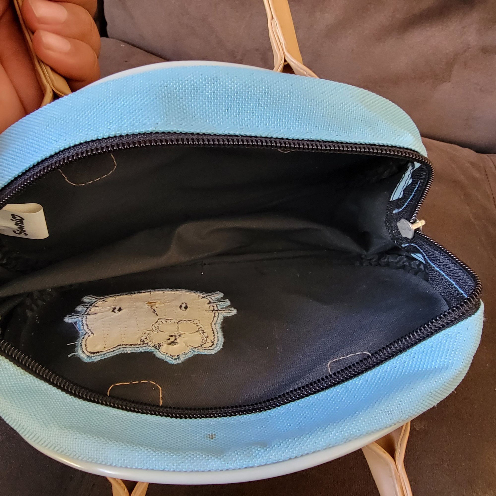 Other Vintage Sanrio Hello Kitty Hibiscus Mini Shoulder Bag Blue C Size ONE SIZE - 6 Thumbnail