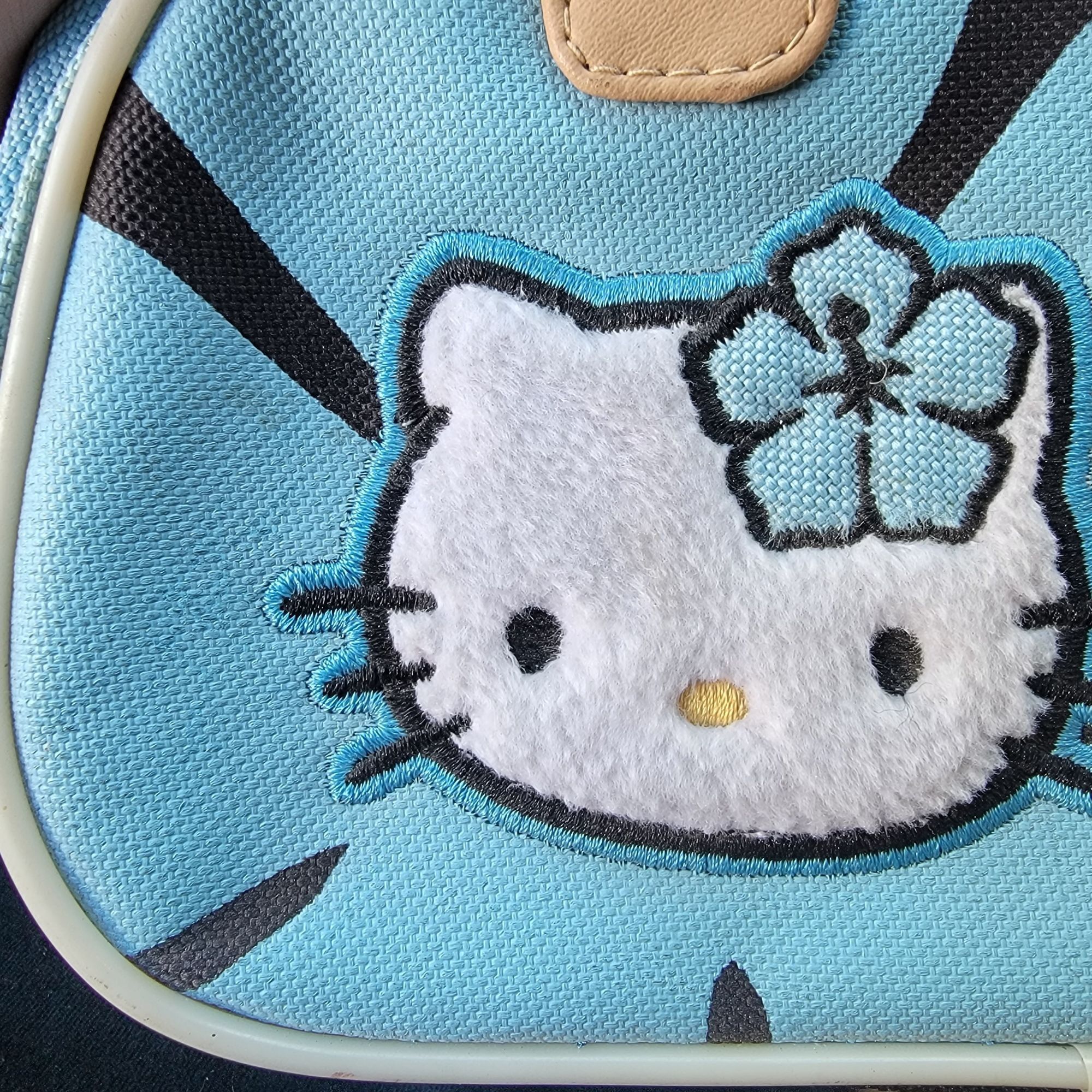 Other Vintage Sanrio Hello Kitty Hibiscus Mini Shoulder Bag Blue C Size ONE SIZE - 11 Thumbnail
