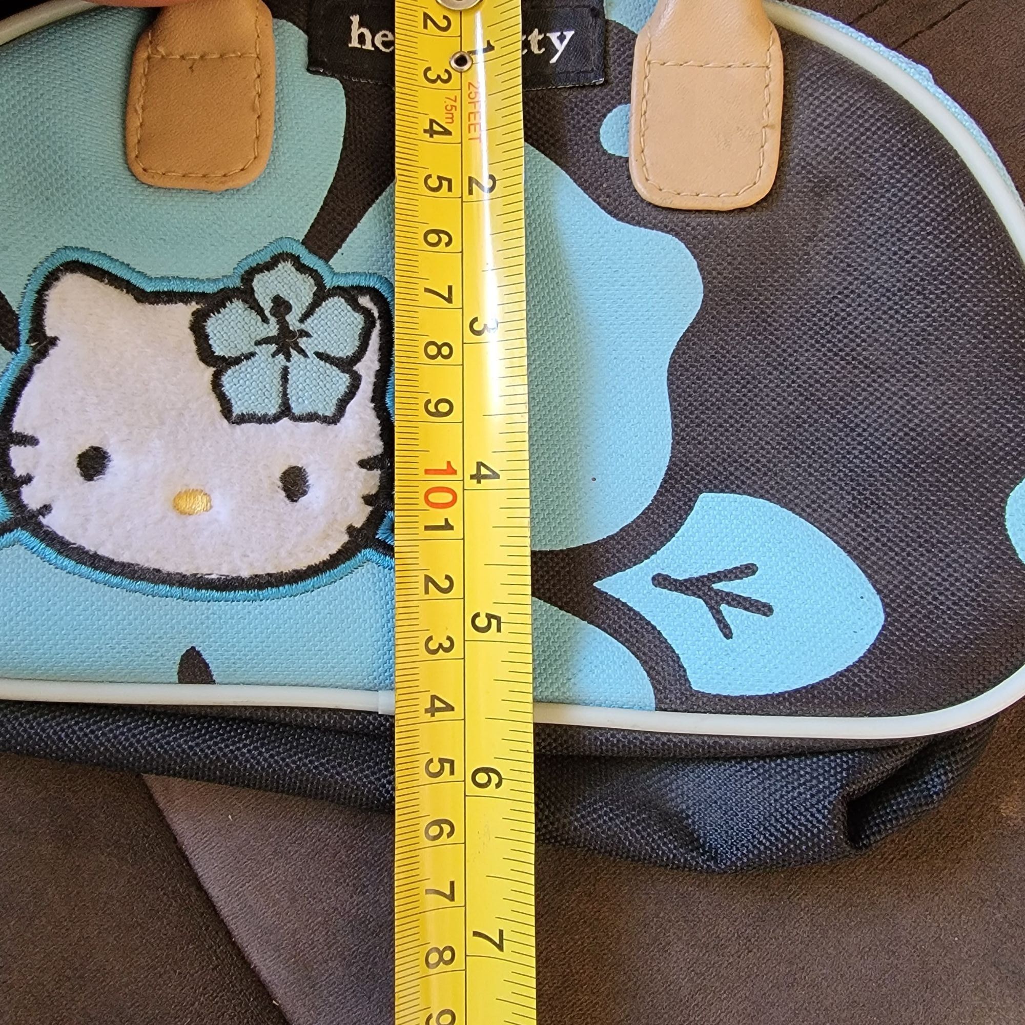Other Vintage Sanrio Hello Kitty Hibiscus Mini Shoulder Bag Blue C Size ONE SIZE - 9 Thumbnail