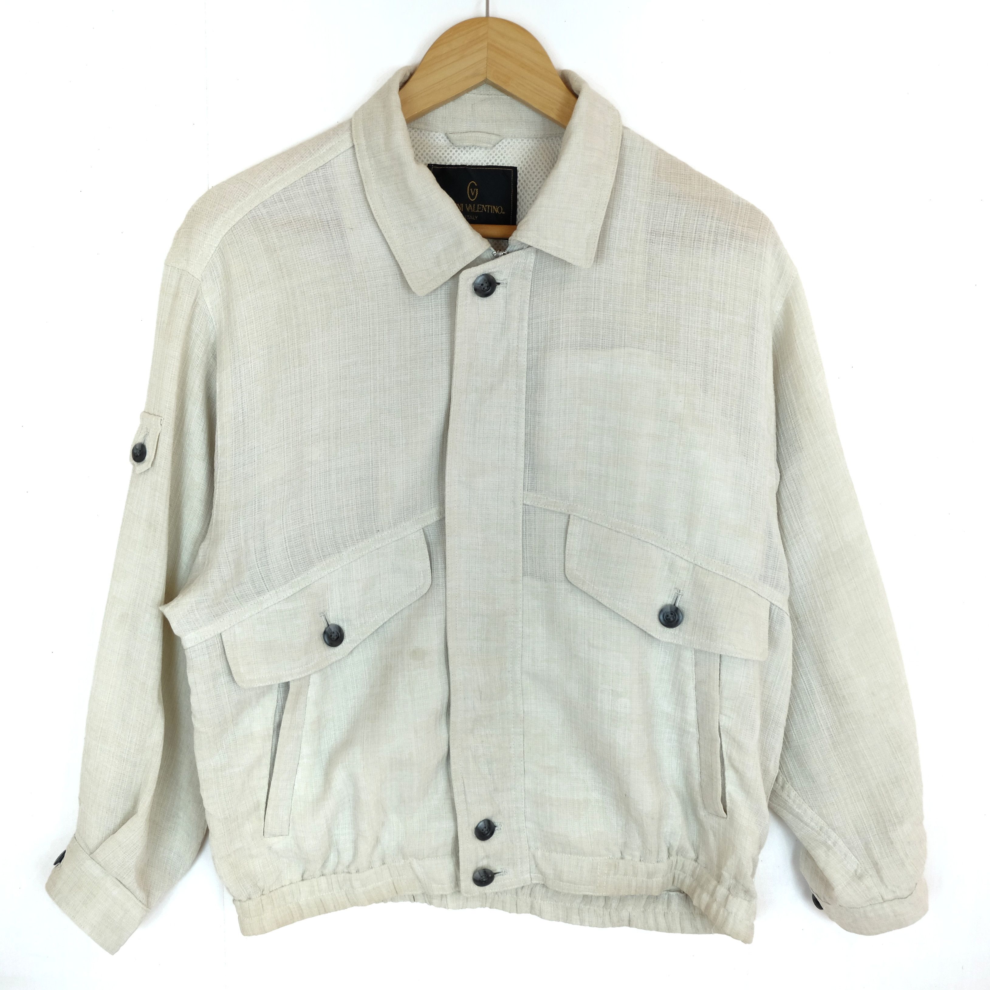 Gianni Valentino × Valentino GIANNI VALENTINO Light Bomber Jacket Style Size US M / EU 48-50 / 2 - 2 Thumbnail