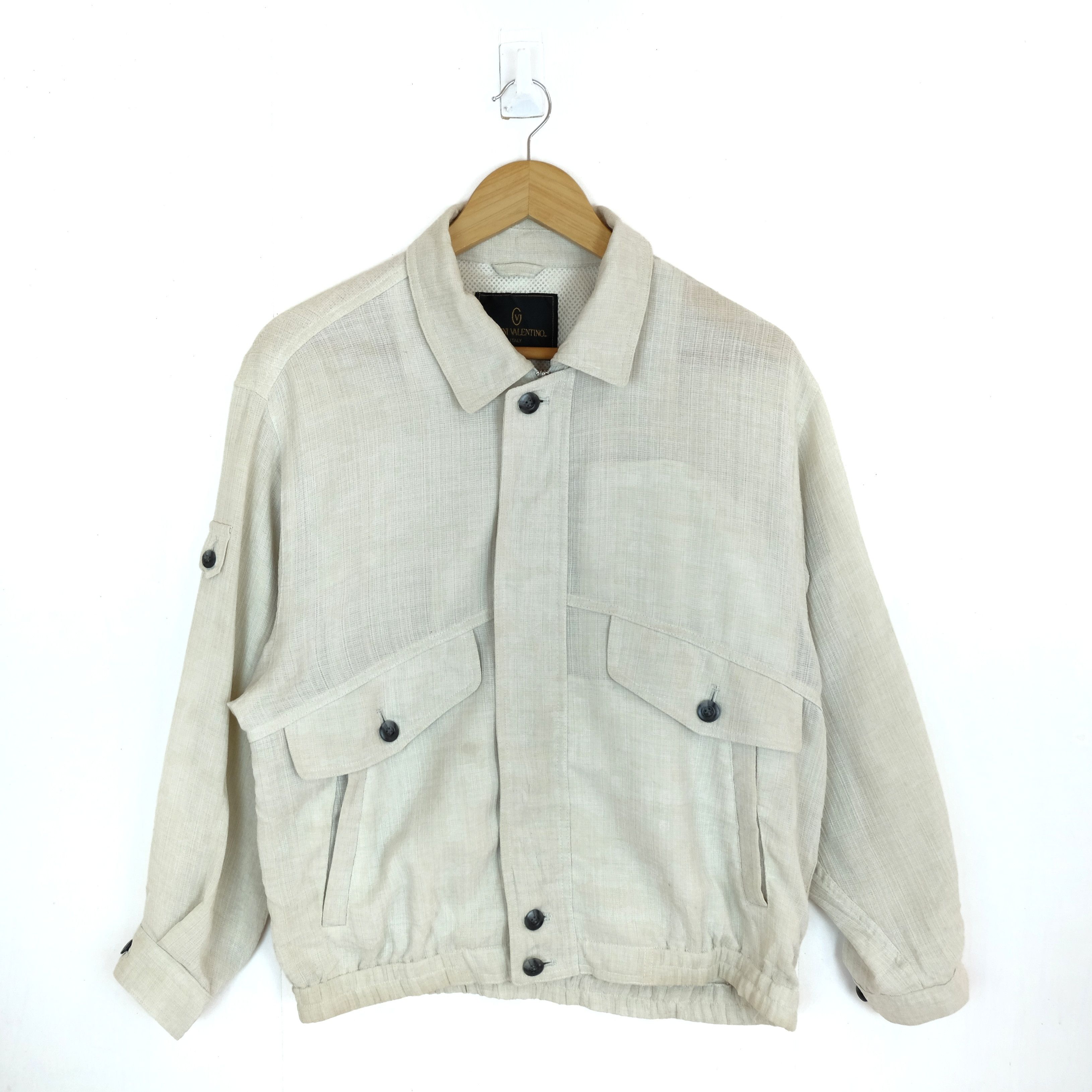 Gianni Valentino × Valentino GIANNI VALENTINO Light Bomber Jacket Style Size US M / EU 48-50 / 2 - 1 Thumbnail