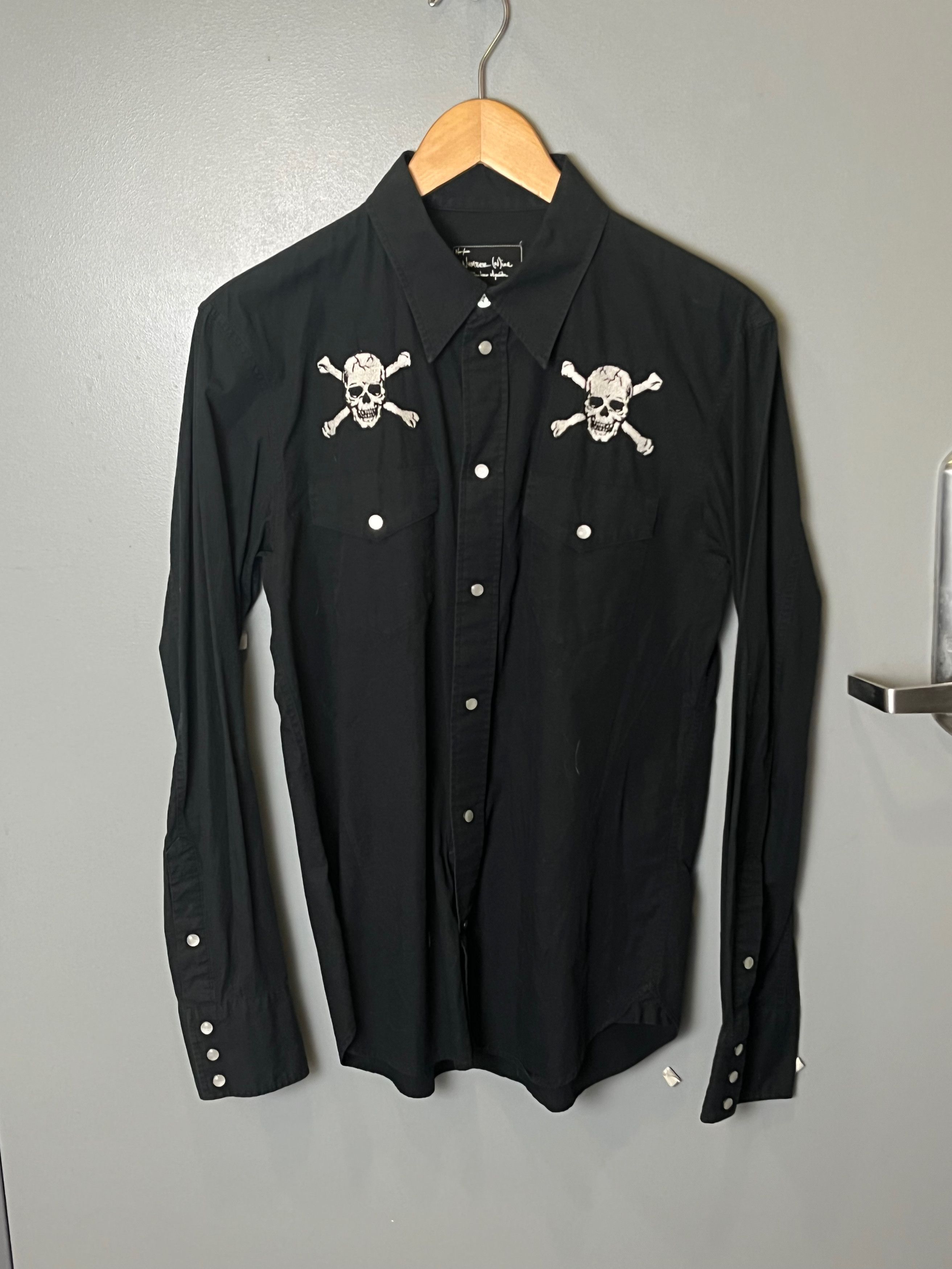 トップス number (n)ine dress shirts Number N Ine Black Button Up | Grailed