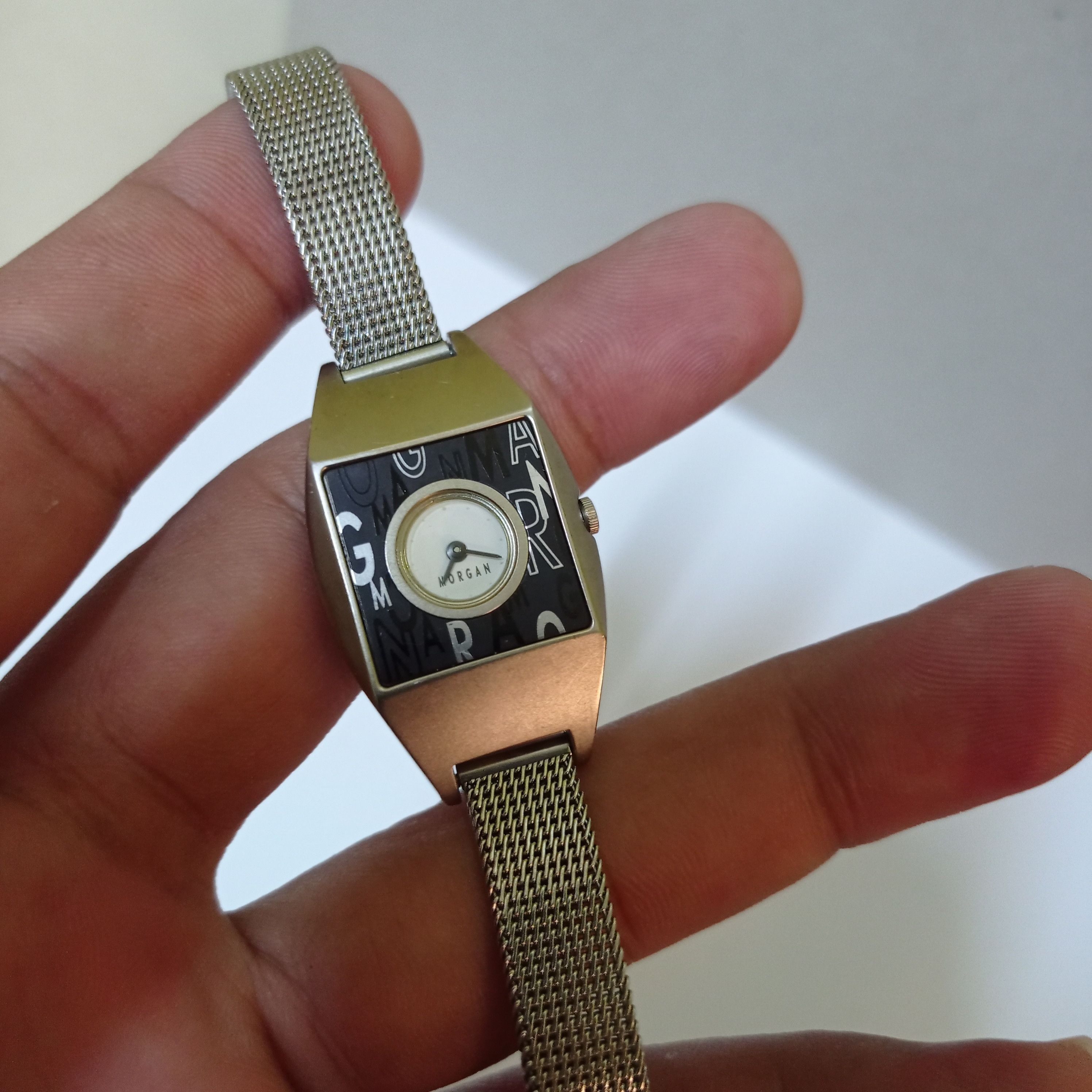 Morgan Homme Vintage MORGAN (MADE IN JAPAN) FULL STEEL WATCH Size ONE SIZE - 6 Thumbnail