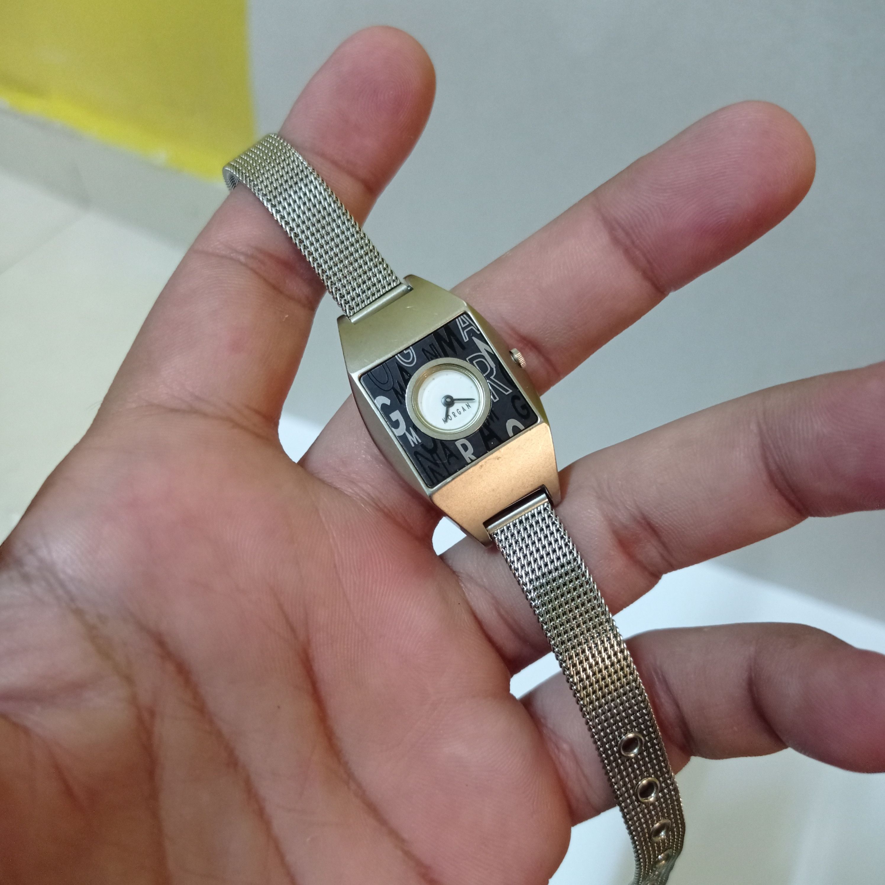 Morgan Homme Vintage MORGAN (MADE IN JAPAN) FULL STEEL WATCH Size ONE SIZE - 13 Thumbnail