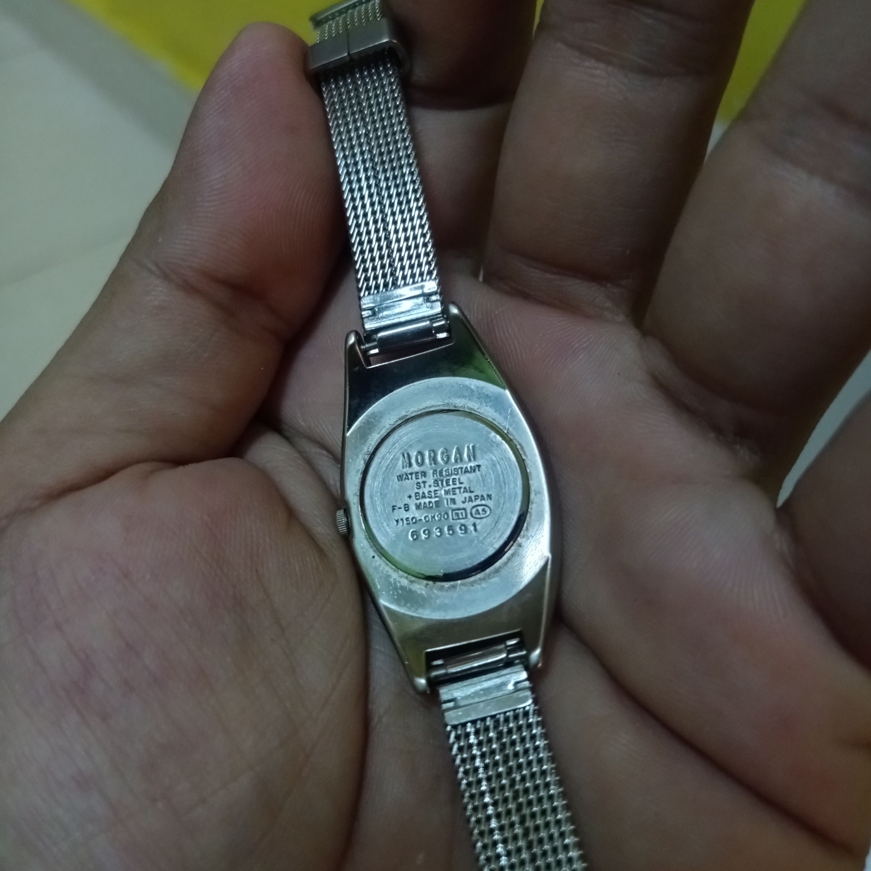 Morgan Homme Vintage MORGAN (MADE IN JAPAN) FULL STEEL WATCH Size ONE SIZE - 9 Thumbnail