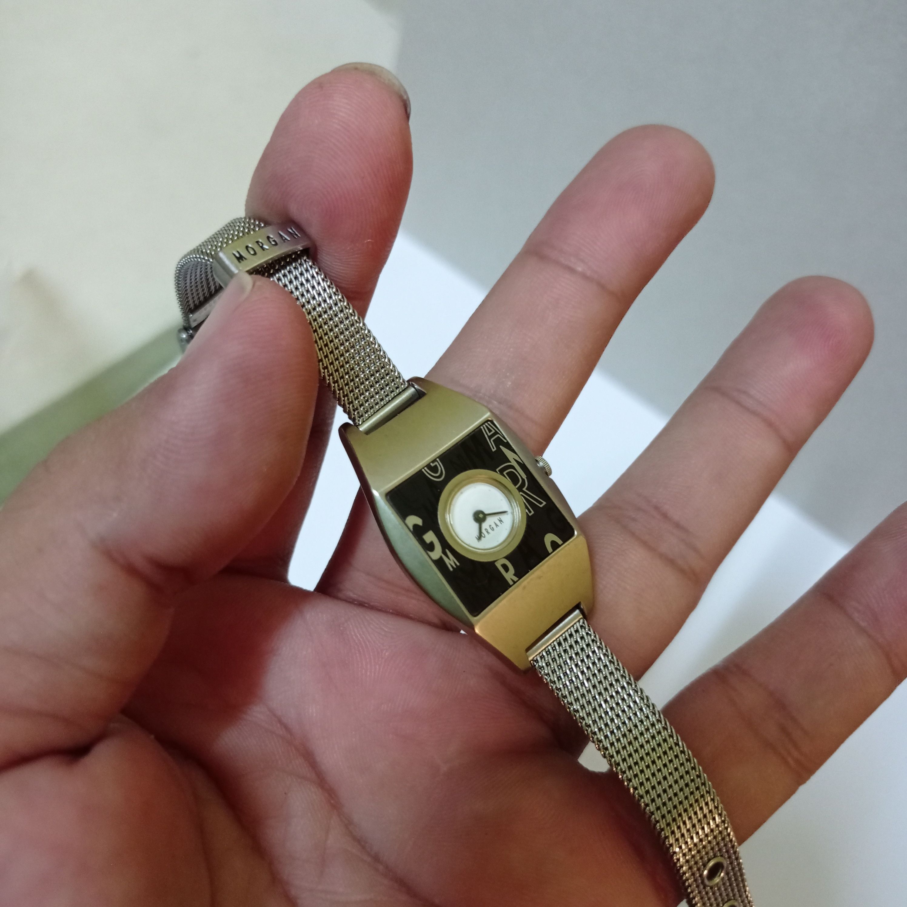 Morgan Homme Vintage MORGAN (MADE IN JAPAN) FULL STEEL WATCH Size ONE SIZE - 8 Thumbnail