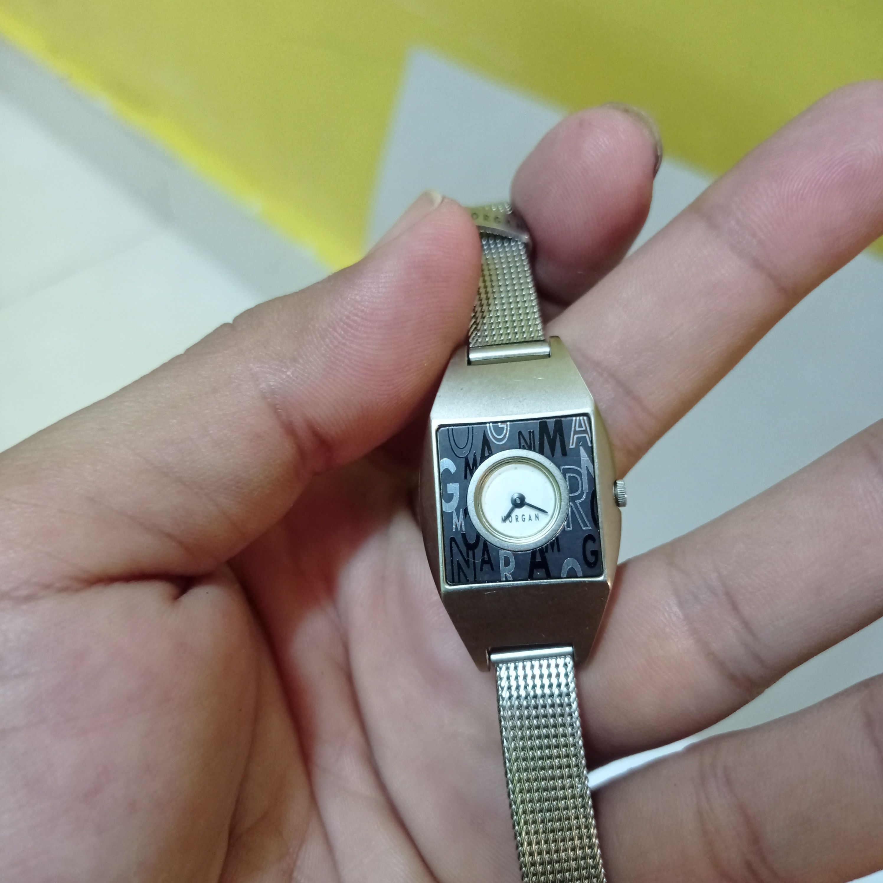 Morgan Homme Vintage MORGAN (MADE IN JAPAN) FULL STEEL WATCH Size ONE SIZE - 10 Thumbnail