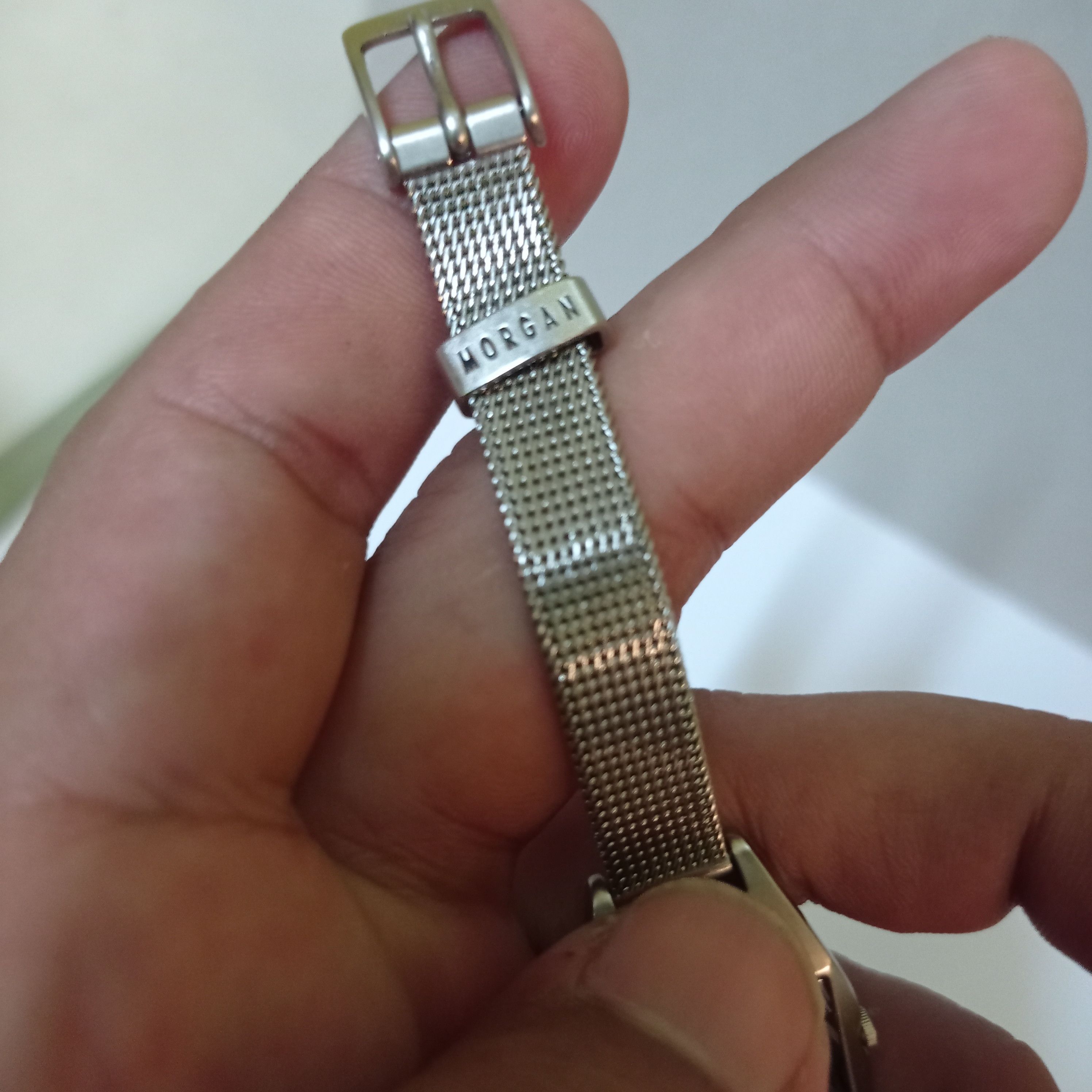 Morgan Homme Vintage MORGAN (MADE IN JAPAN) FULL STEEL WATCH Size ONE SIZE - 18 Thumbnail