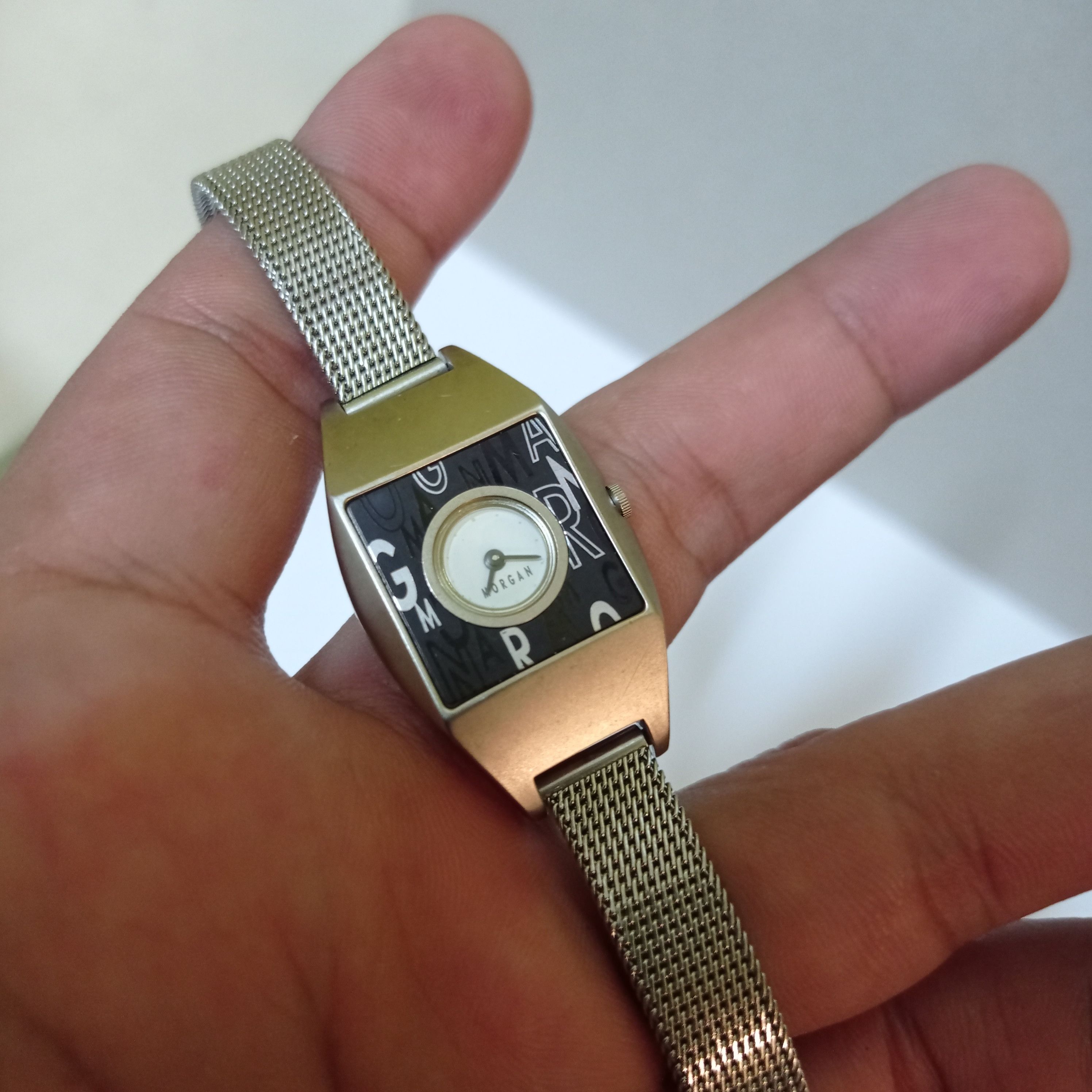 Morgan Homme Vintage MORGAN (MADE IN JAPAN) FULL STEEL WATCH Size ONE SIZE - 7 Thumbnail