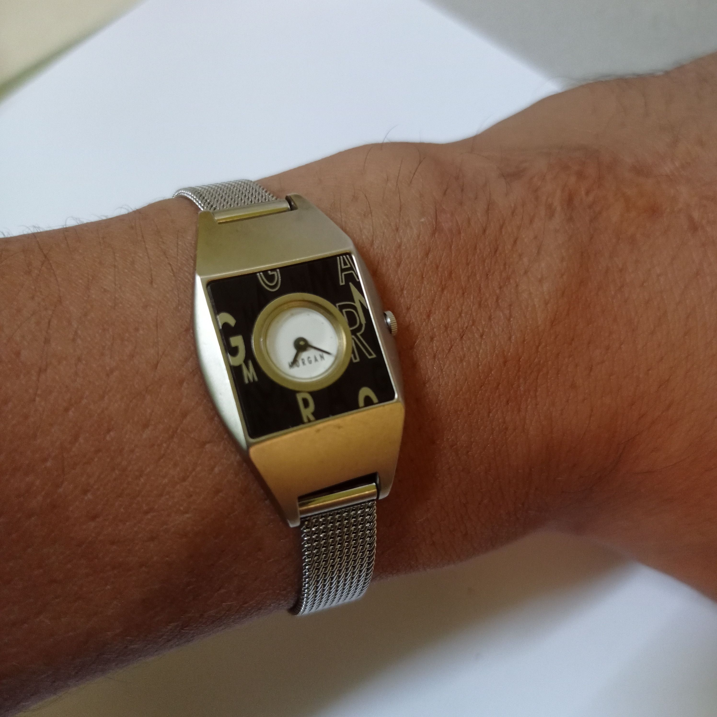 Morgan Homme Vintage MORGAN (MADE IN JAPAN) FULL STEEL WATCH Size ONE SIZE - 4 Thumbnail