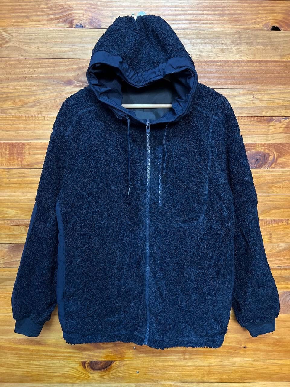 GU FLEECE HOODED JACKET