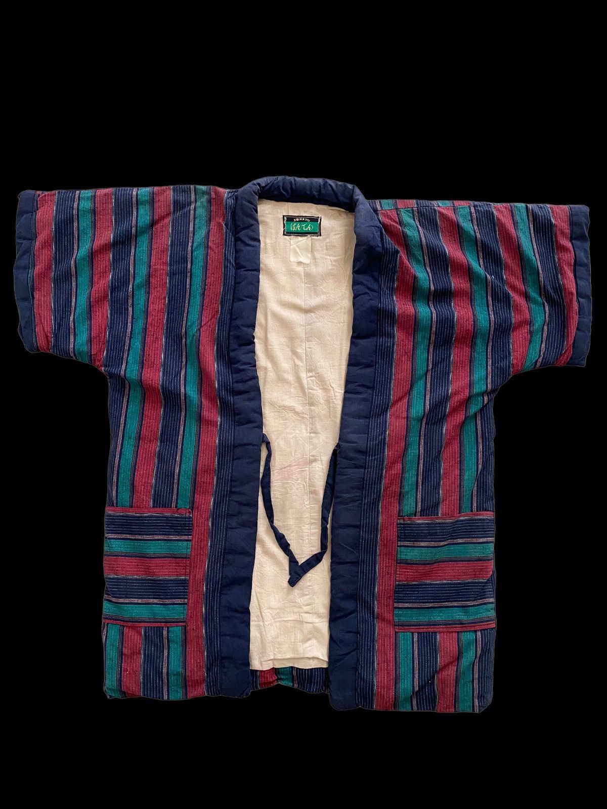 Blue Blue Japan × Japanese Brand × Vintage Vintage Pachwork BORO kimono kapital style nice design Size US L / EU 52-54 / 3 - 8 Thumbnail