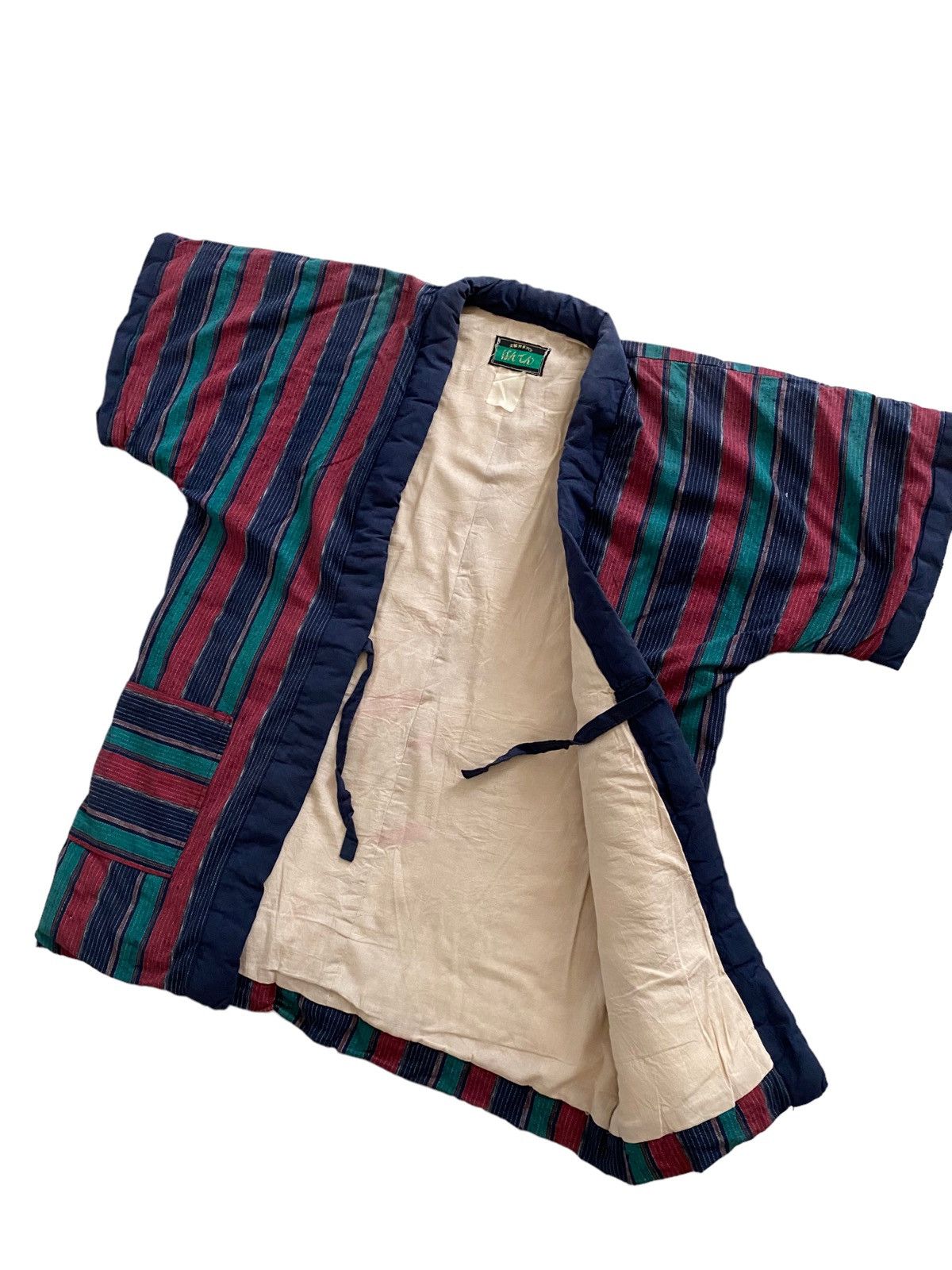 Blue Blue Japan × Japanese Brand × Vintage Vintage Pachwork BORO kimono kapital style nice design Size US L / EU 52-54 / 3 - 6 Thumbnail