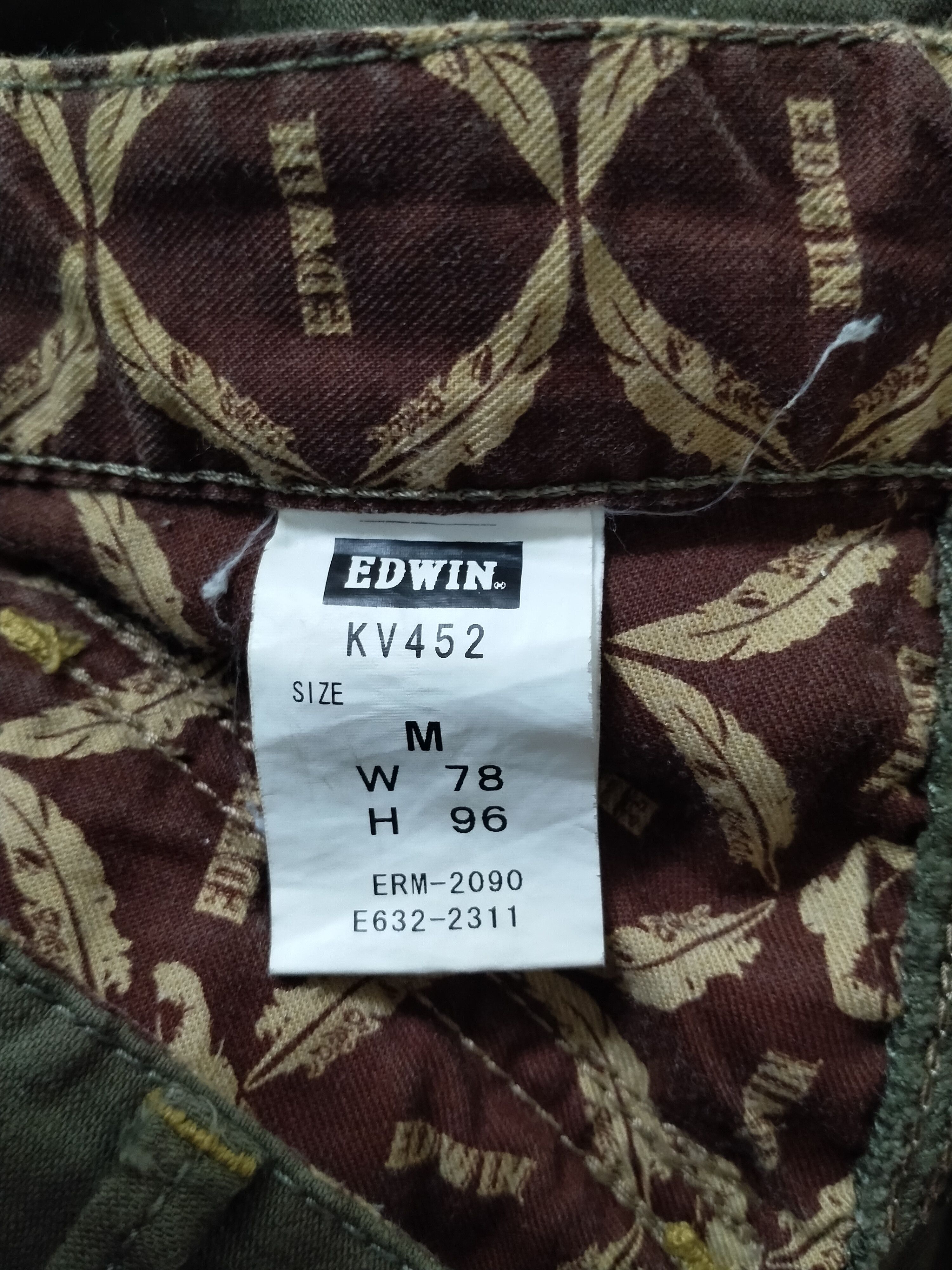 Edwin × Japanese Brand EDWIN CARGO PANTS/EXCLUSIVE VINTAGE MODEL Size US 33 - 10 Thumbnail