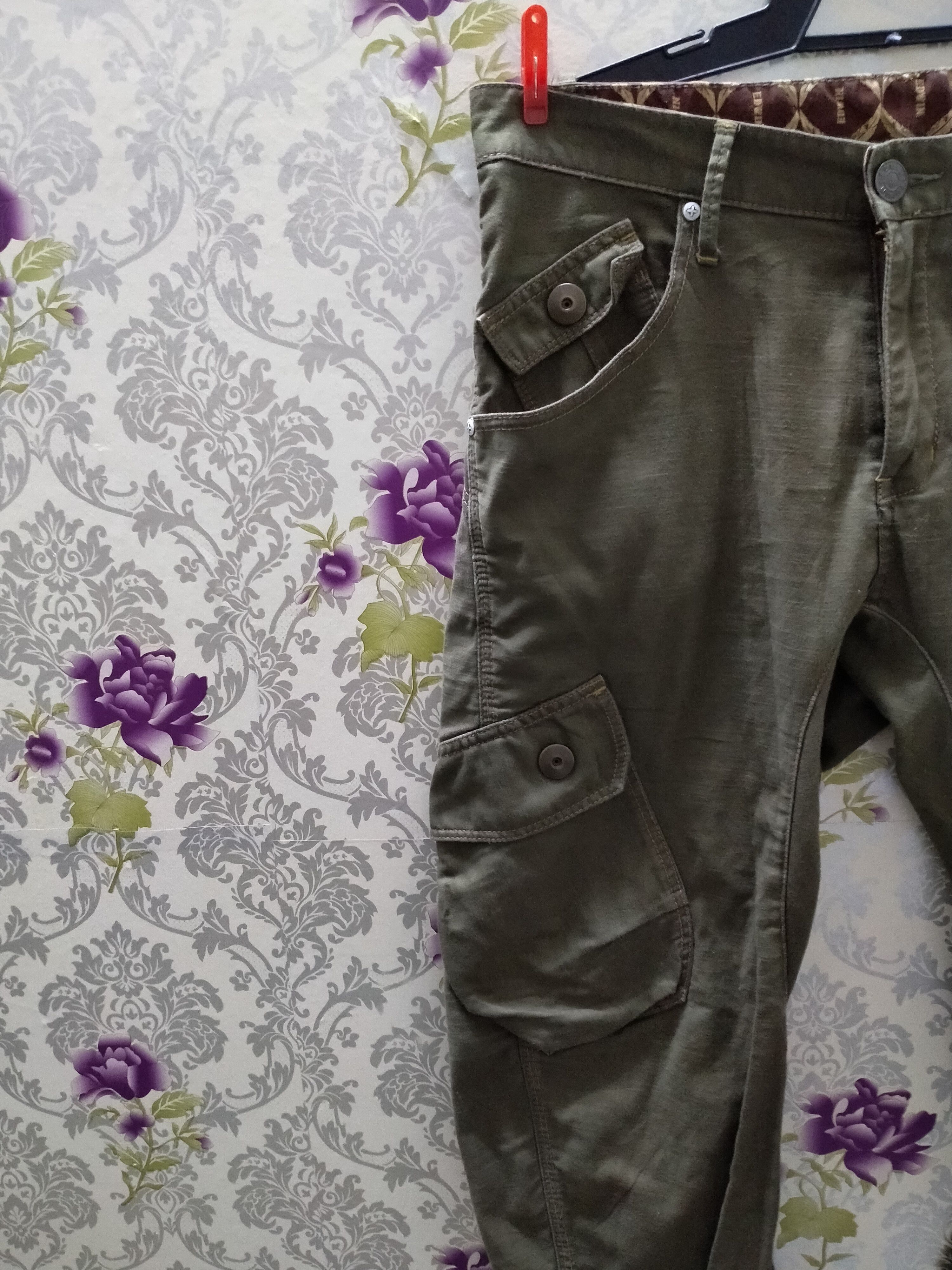 Edwin × Japanese Brand EDWIN CARGO PANTS/EXCLUSIVE VINTAGE MODEL Size US 33 - 3 Thumbnail