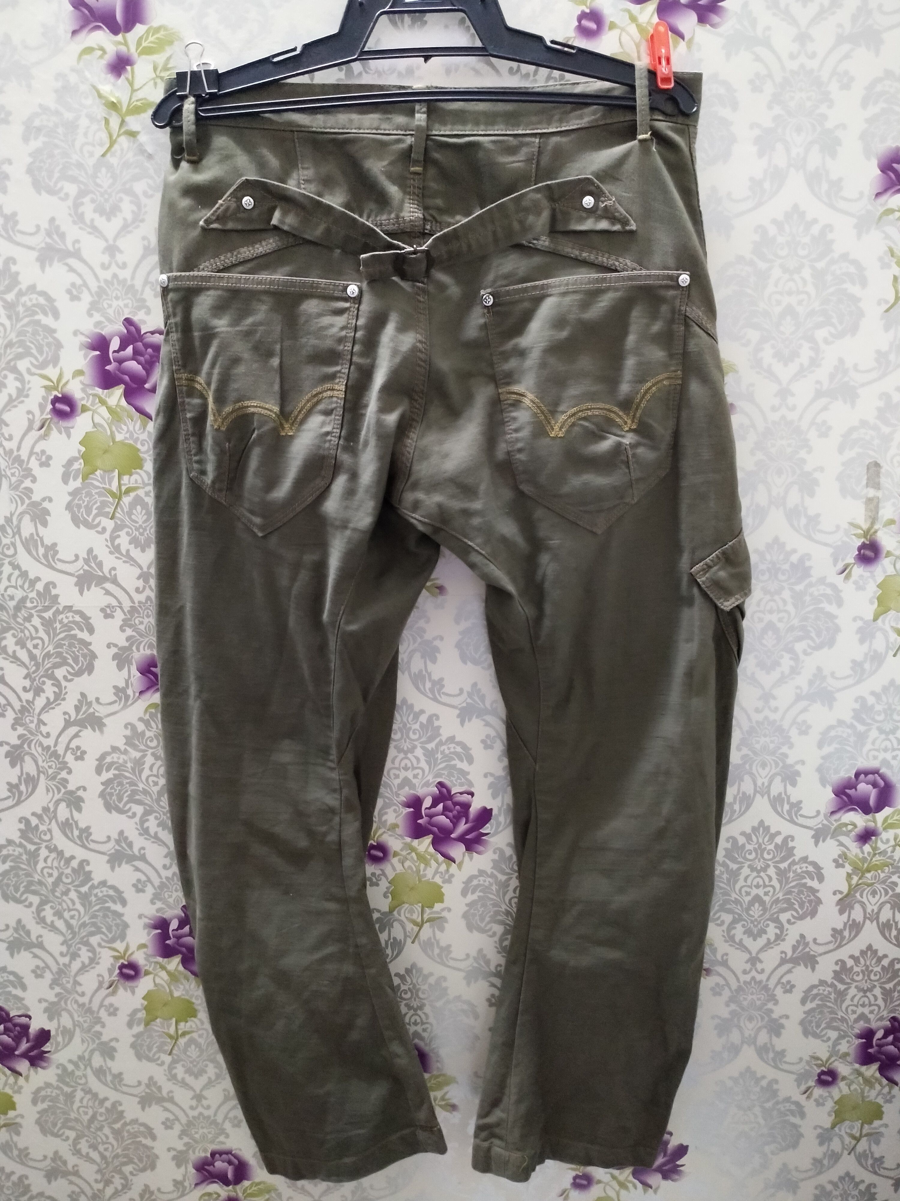 Edwin × Japanese Brand EDWIN CARGO PANTS/EXCLUSIVE VINTAGE MODEL Size US 33 - 8 Thumbnail