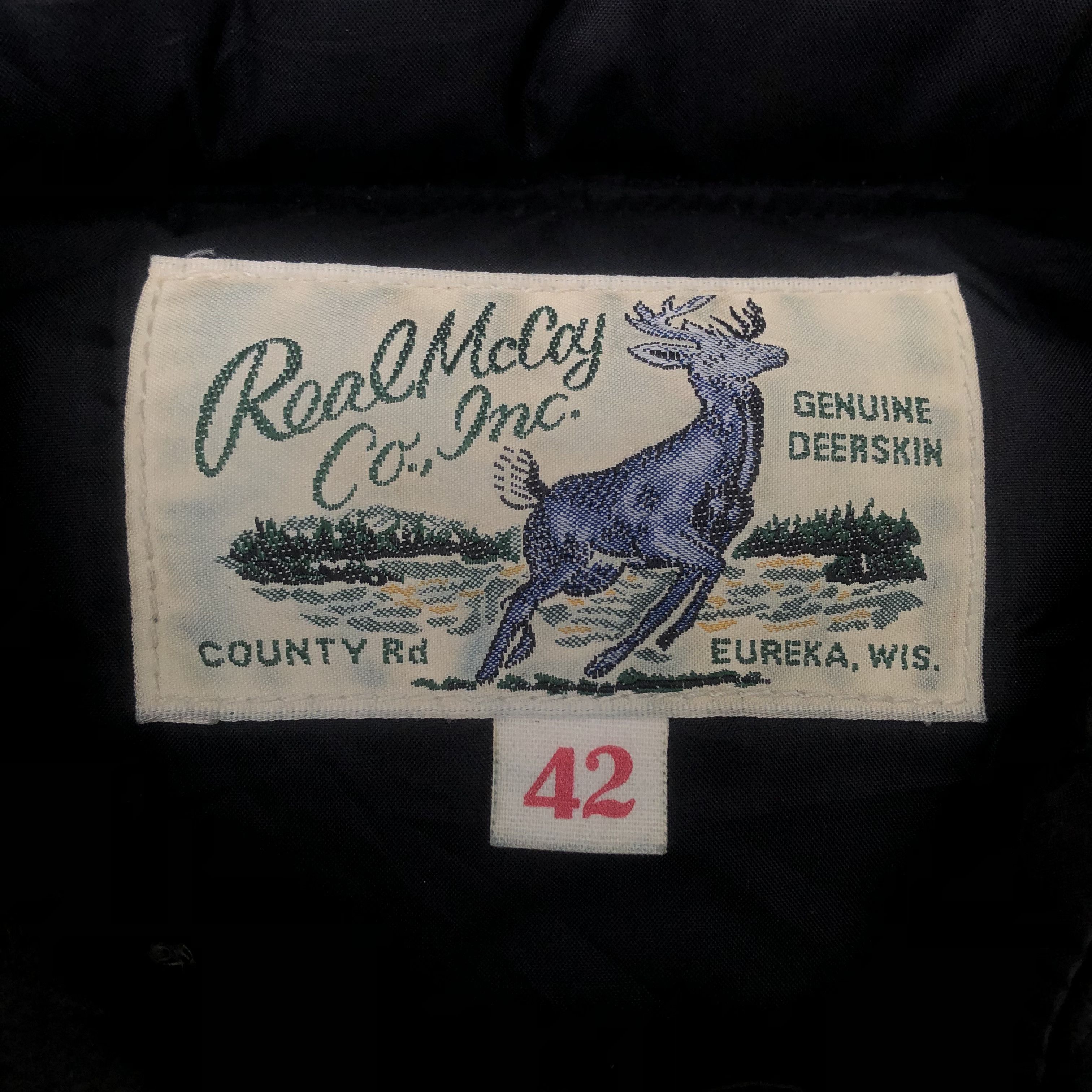 The Real McCoy's Joe McCoy by THE REAL MCCOY’S Deerskin Vest Down Jacket Size US XS / EU 42 / 0 - 3 Thumbnail