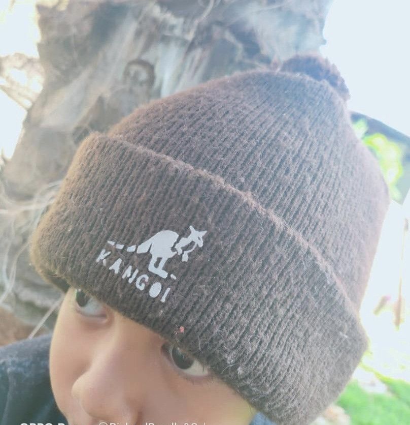 Kangol Vintage Kangol Brown Winter Beanie Hat Size ONE SIZE - 2 Thumbnail