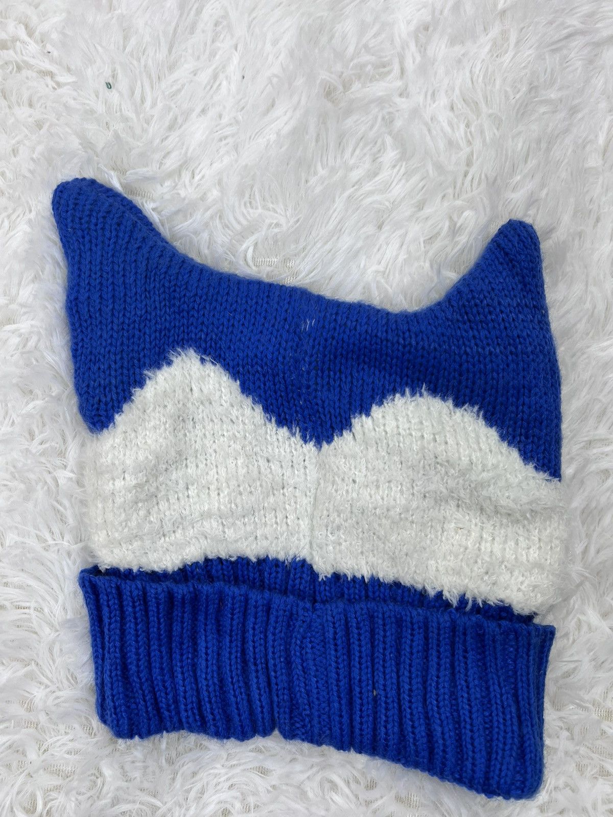 Japanese Brand Vintage Japanese Brand Devil Horn Knitted Beanie Hat Size ONE SIZE - 6 Thumbnail
