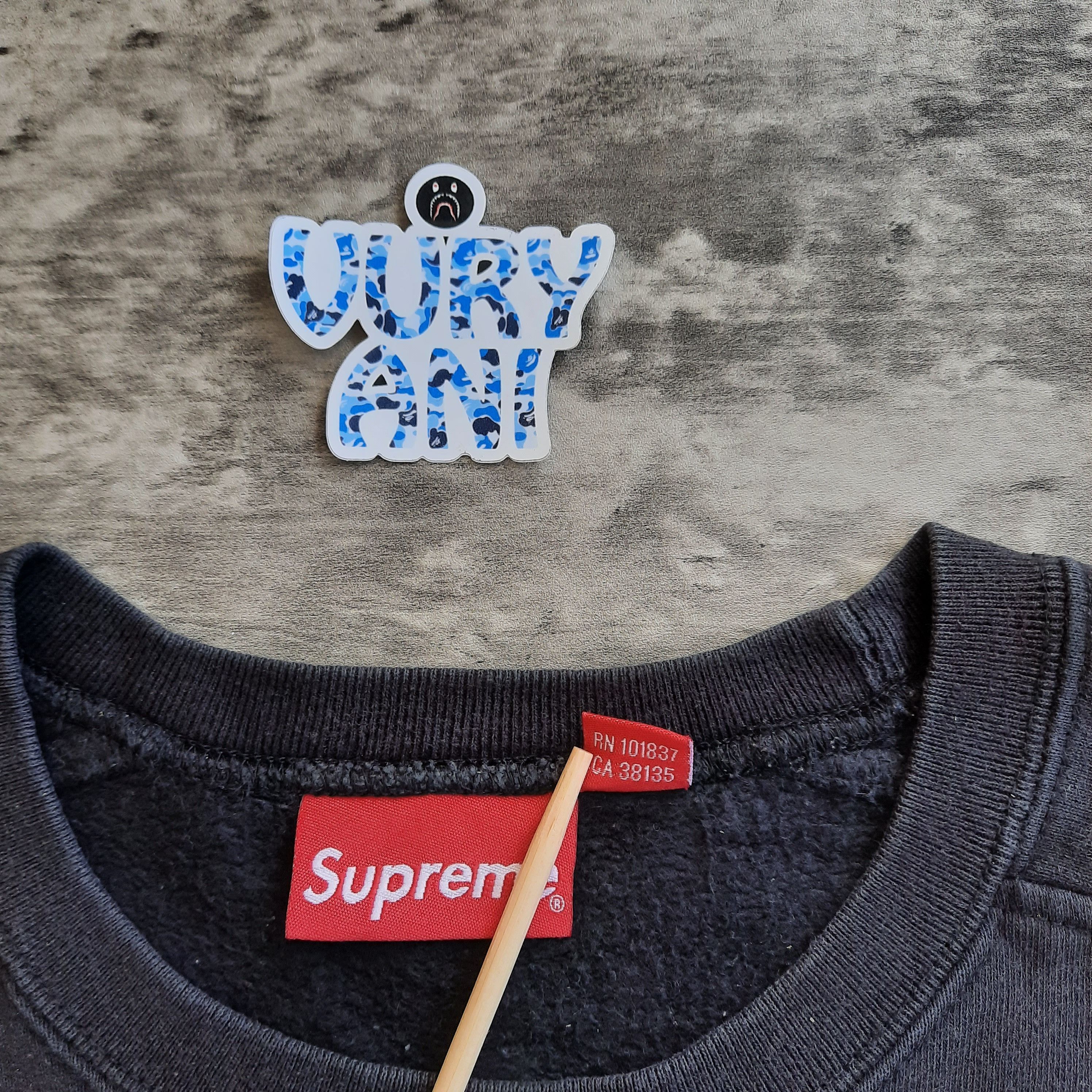 Supreme Supreme Formula Black Crewneck SS19 Size US M / EU 48-50 / 2 - 5 Thumbnail