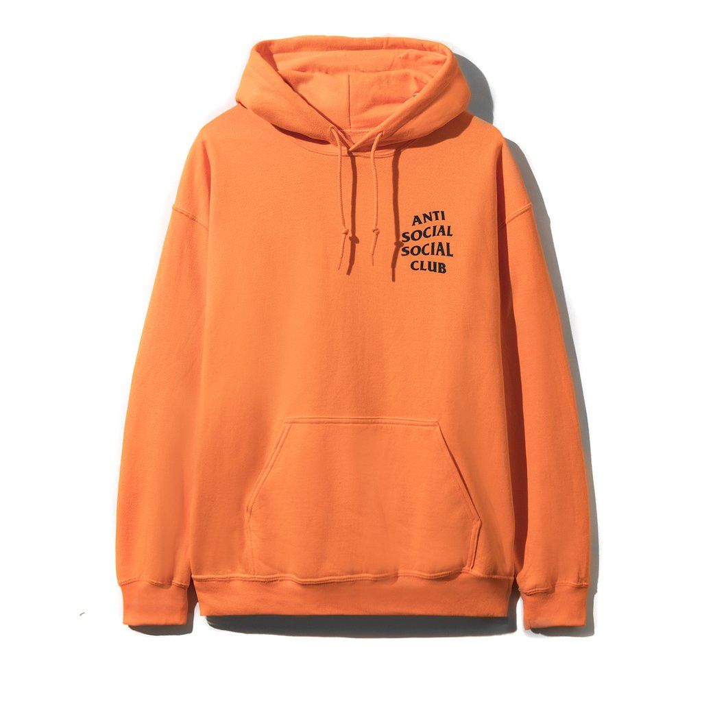Anti Social Social Club Flamingo Orange Hoodie ASSC DS