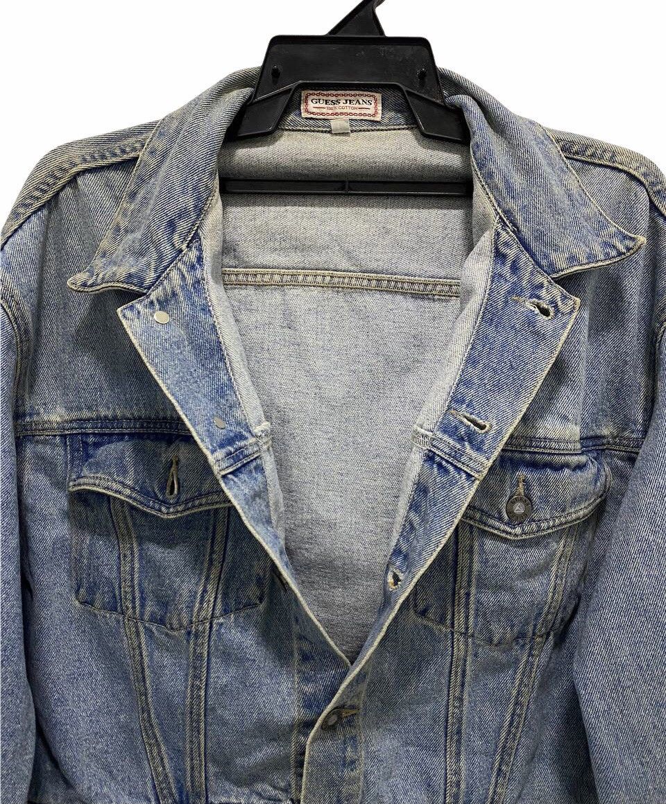 Guess × Vintage Vintage Guess Denim Jacket Size US L / EU 52-54 / 3 - 7 Thumbnail