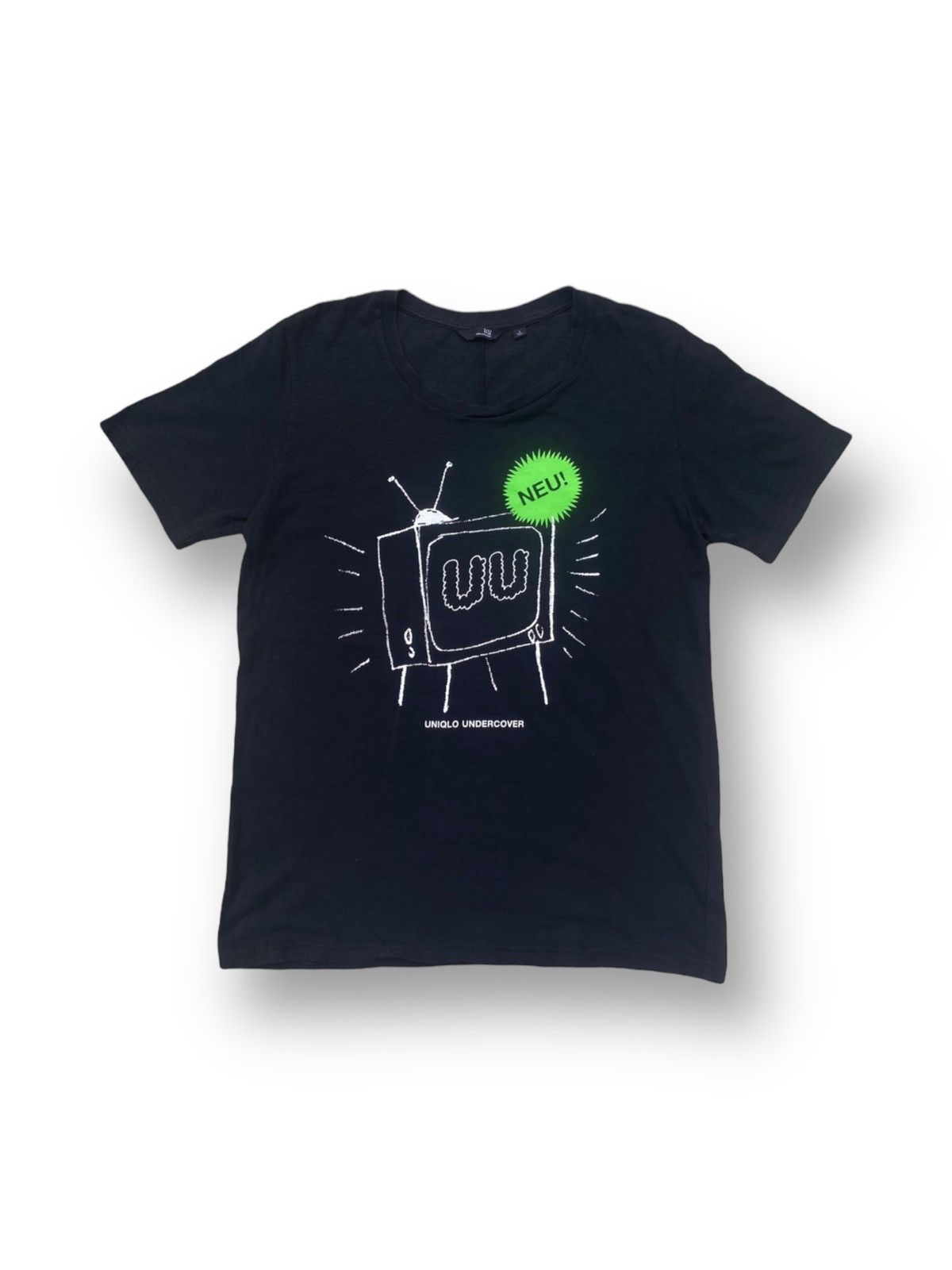 image of Undercover Television Neu Japan Made Shirt. R in Black, Men's (Size Medium)