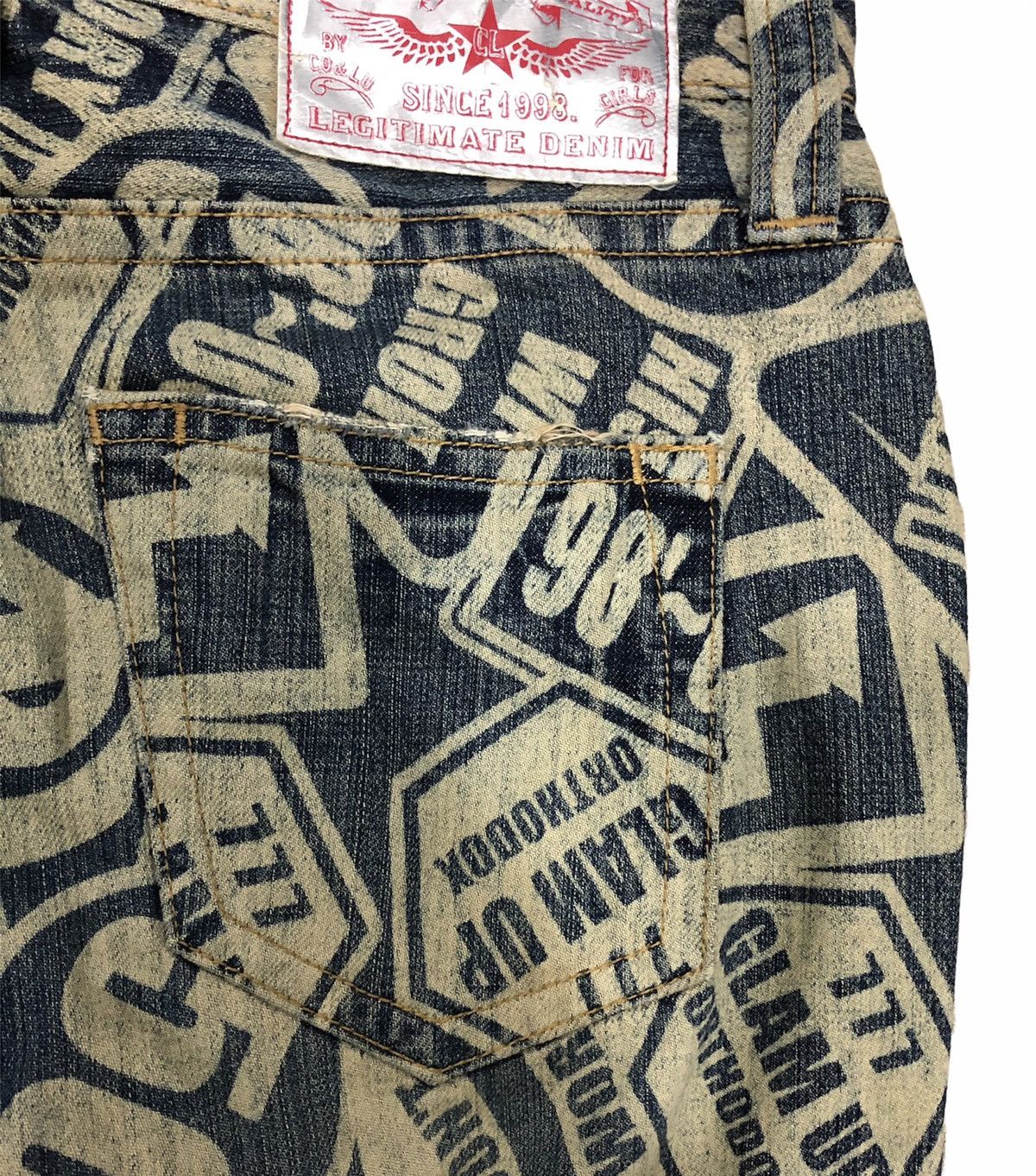 If Six Was Nine CO&LU SINCE 1998 LEGITIMATE DENIM PANTS Size US 32 / EU 48 - 10 Thumbnail