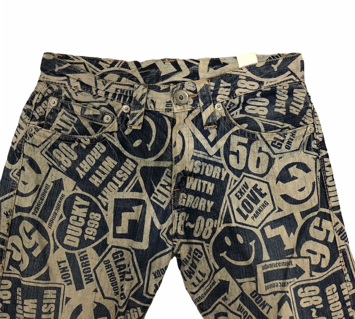 If Six Was Nine CO&LU SINCE 1998 LEGITIMATE DENIM PANTS Size US 32 / EU 48 - 3 Thumbnail