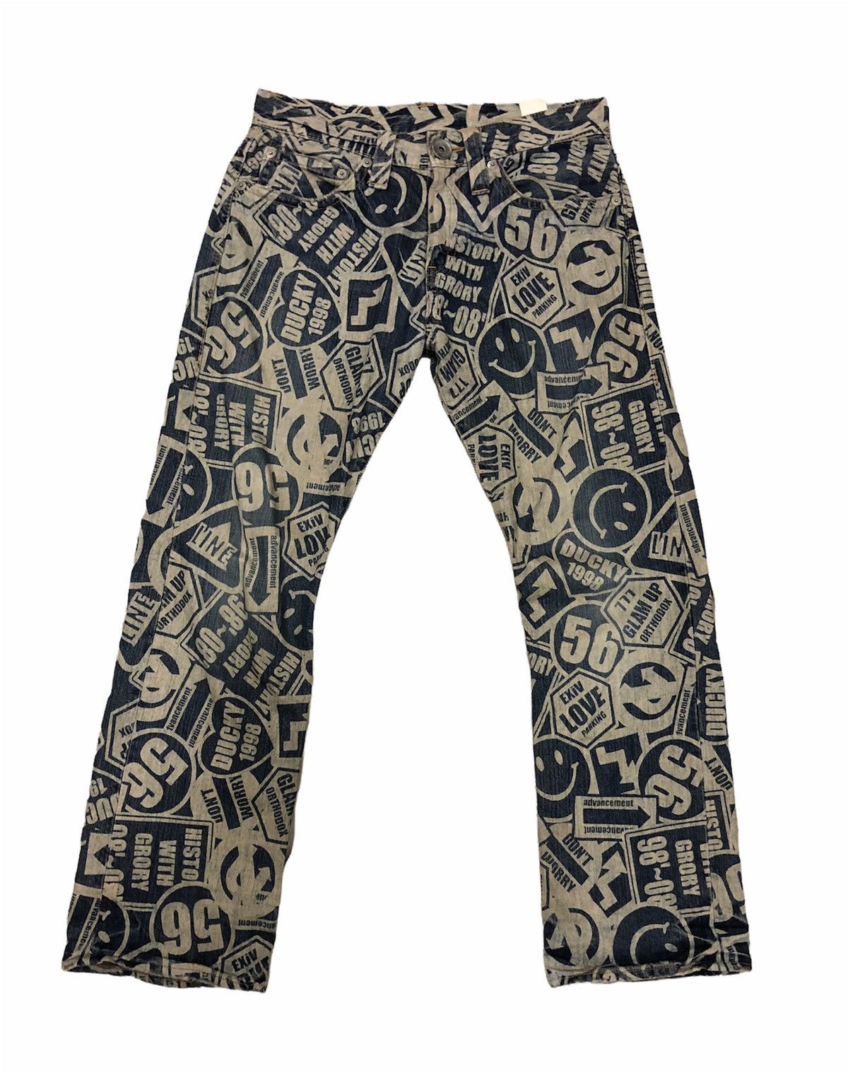 If Six Was Nine CO&LU SINCE 1998 LEGITIMATE DENIM PANTS Size US 32 / EU 48 - 1 Thumbnail