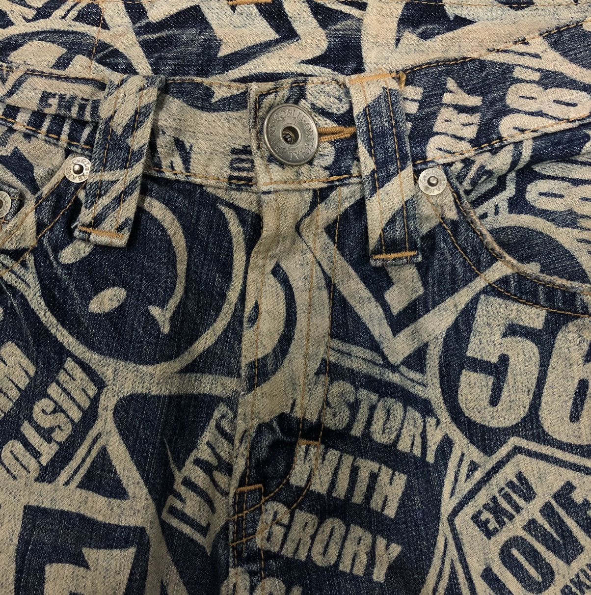 If Six Was Nine CO&LU SINCE 1998 LEGITIMATE DENIM PANTS Size US 32 / EU 48 - 5 Thumbnail