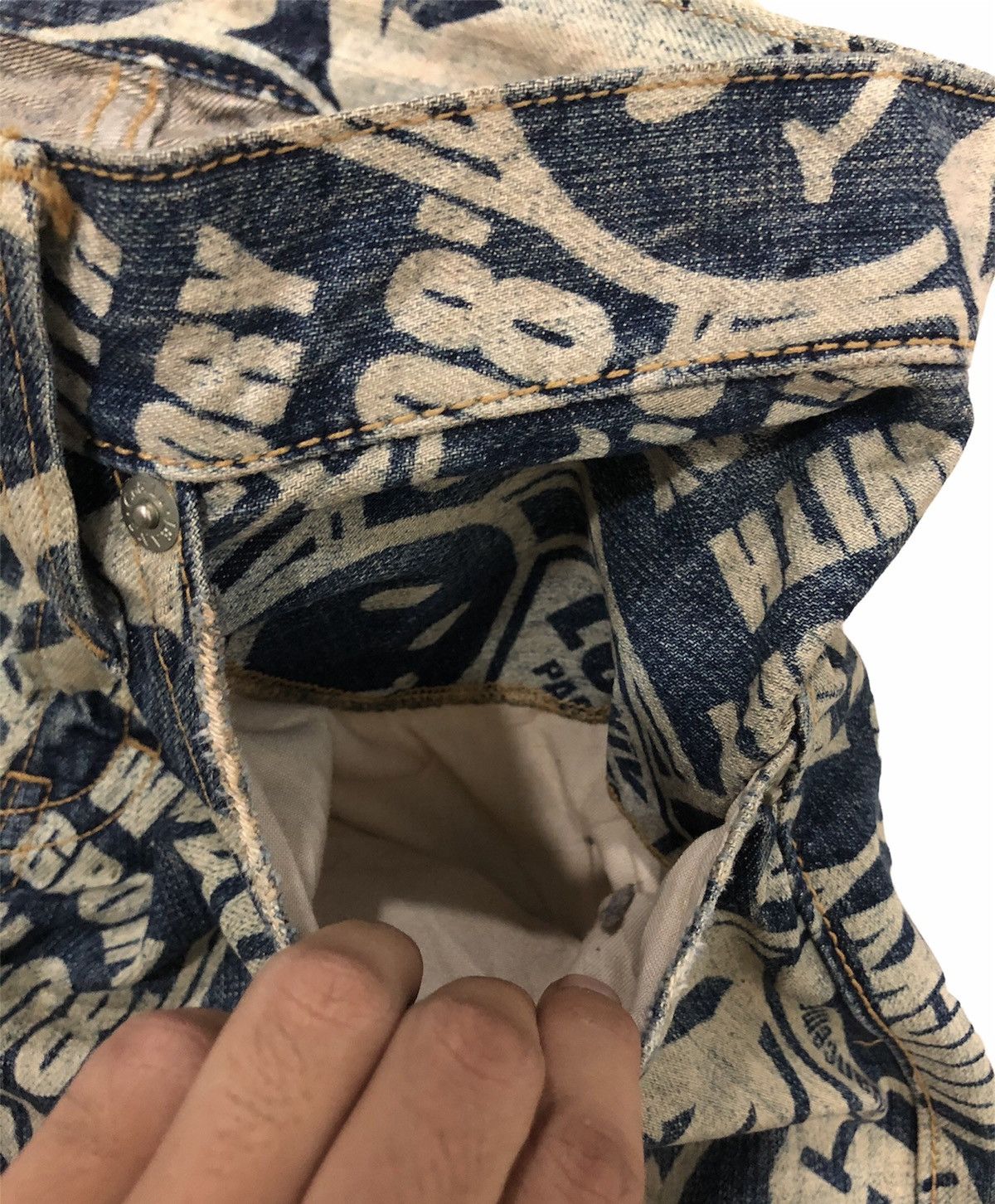 If Six Was Nine CO&LU SINCE 1998 LEGITIMATE DENIM PANTS Size US 32 / EU 48 - 9 Thumbnail