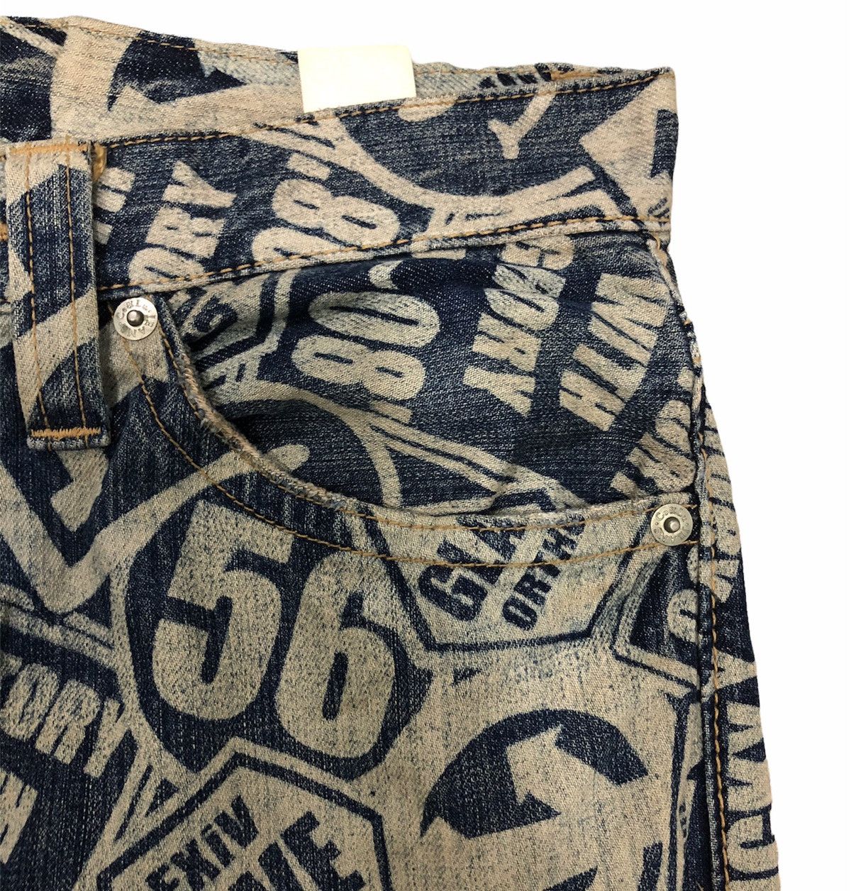 If Six Was Nine CO&LU SINCE 1998 LEGITIMATE DENIM PANTS Size US 32 / EU 48 - 8 Thumbnail