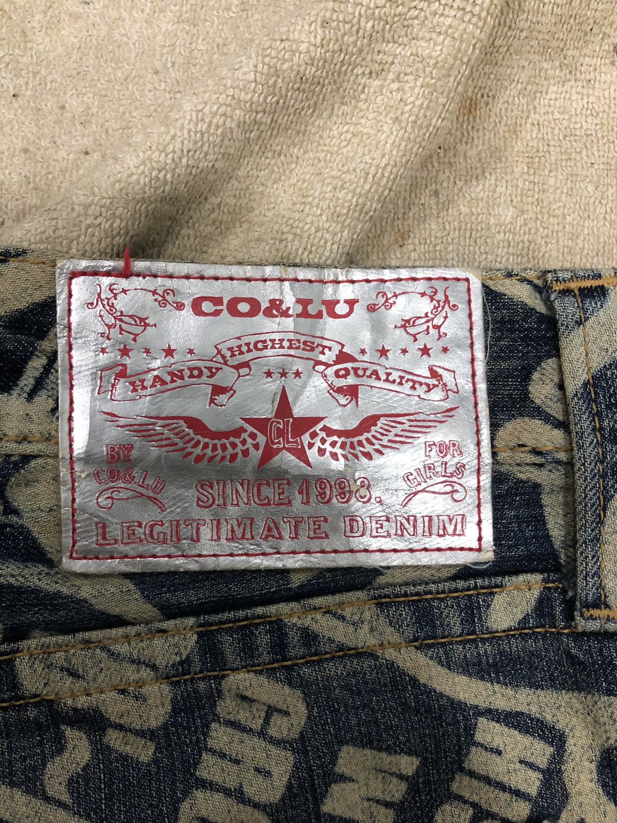 If Six Was Nine CO&LU SINCE 1998 LEGITIMATE DENIM PANTS Size US 32 / EU 48 - 14 Thumbnail